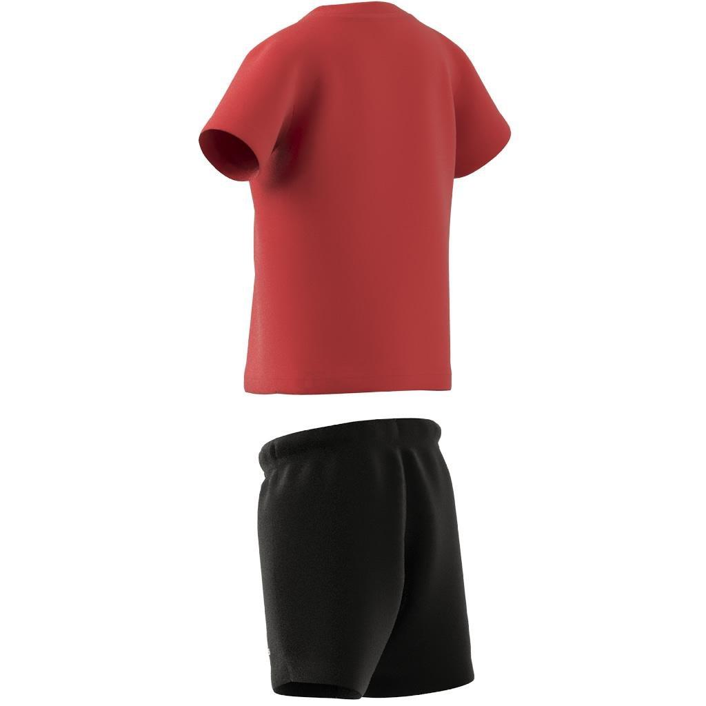 Unisex Kids Essentials Organic Cotton Tee and Shorts Set, Orange, A901_ONE, large image number 8