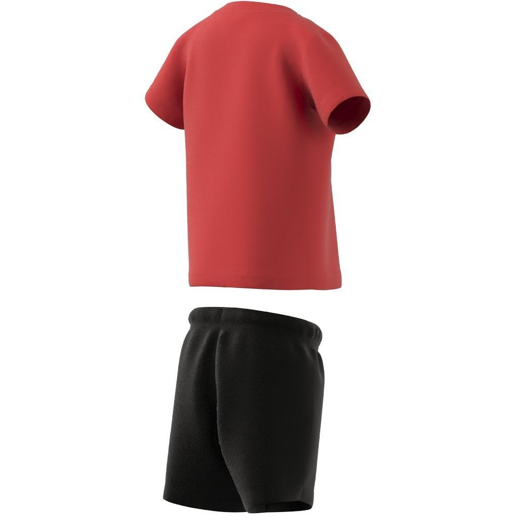 Unisex Kids Essentials Organic Cotton Tee and Shorts Set, Orange, A901_ONE, large image number 9