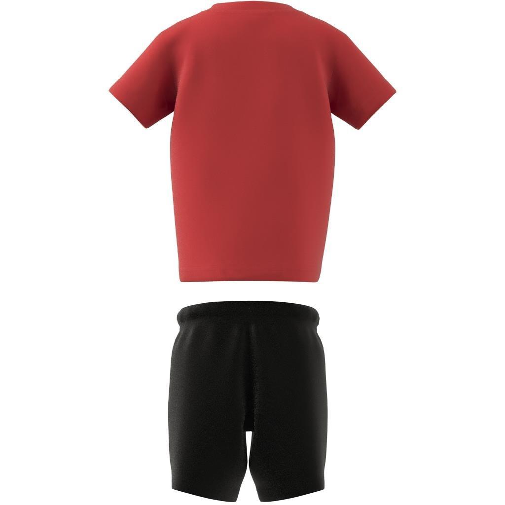 Unisex Kids Essentials Organic Cotton Tee and Shorts Set, Orange, A901_ONE, large image number 10