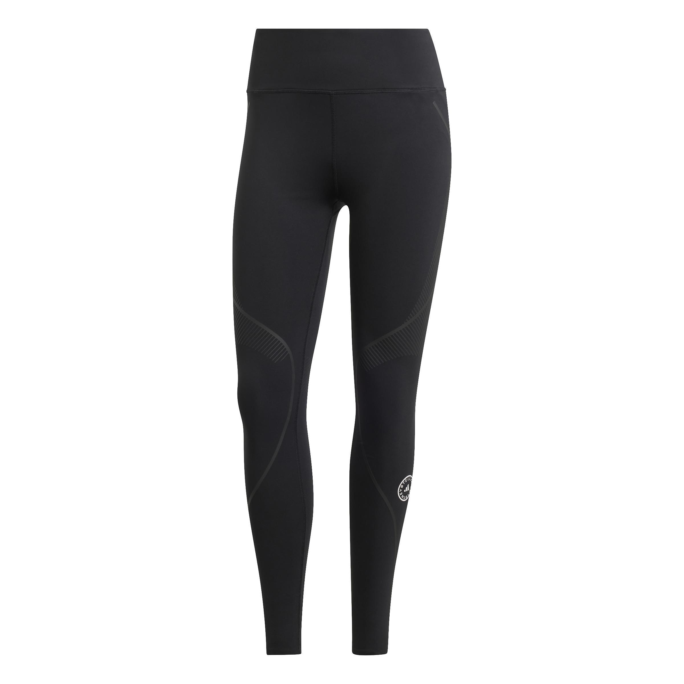 By Stella Mccartney Truepace Long Running Leggings, Black, , large image number 1