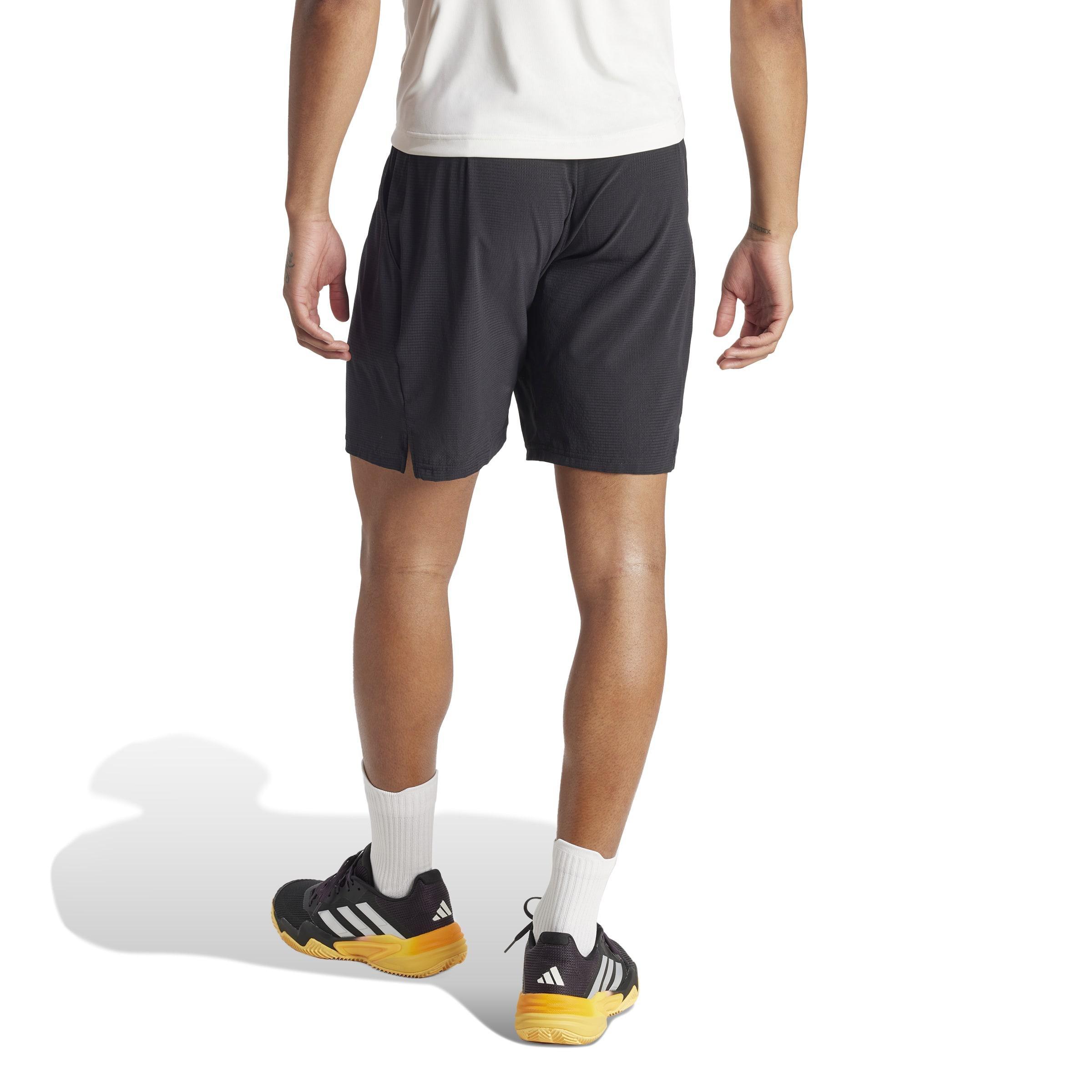 Tennis Ergo Shorts, Black, A901_ONE, large image number 3