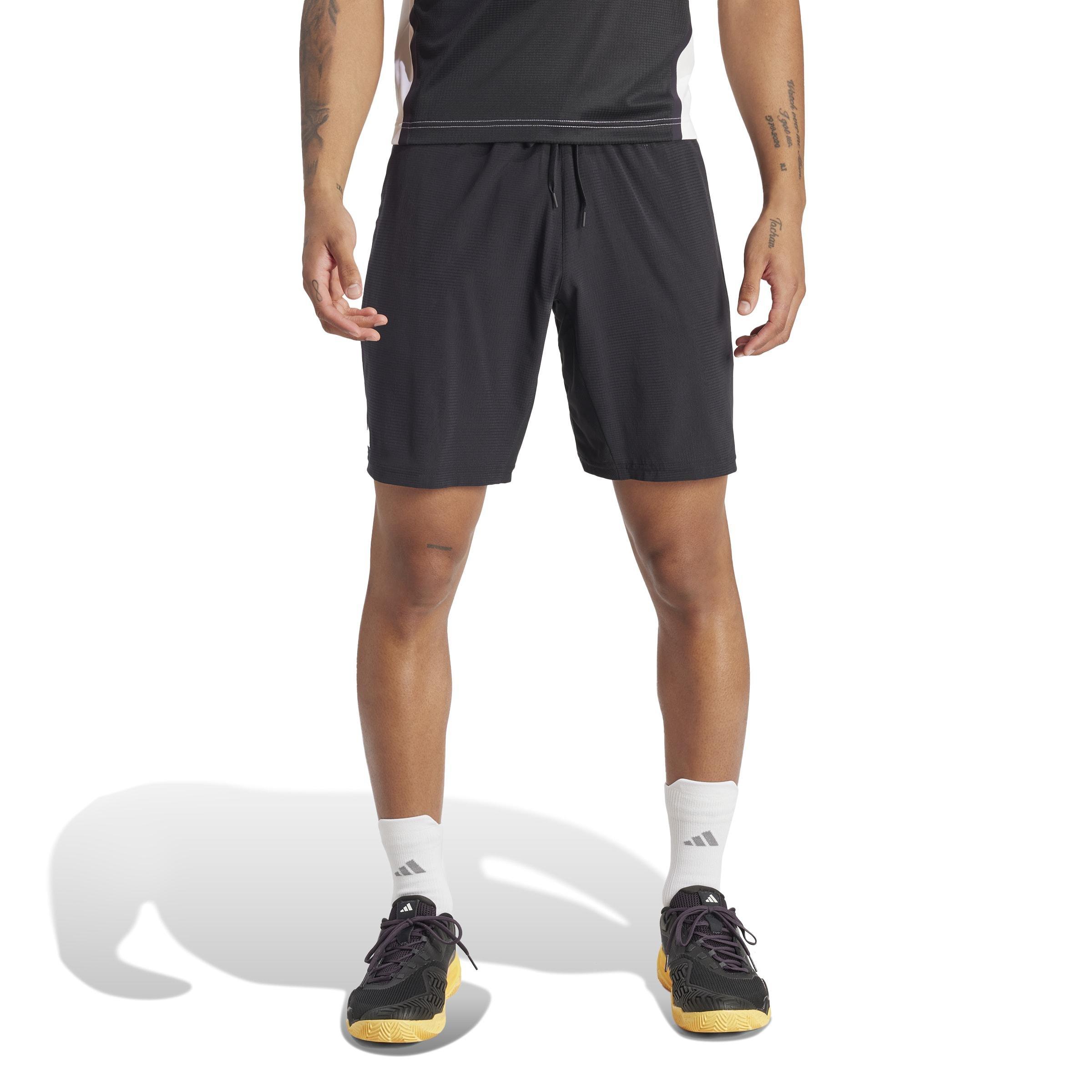 Tennis Ergo Shorts, Black, A901_ONE, large image number 11
