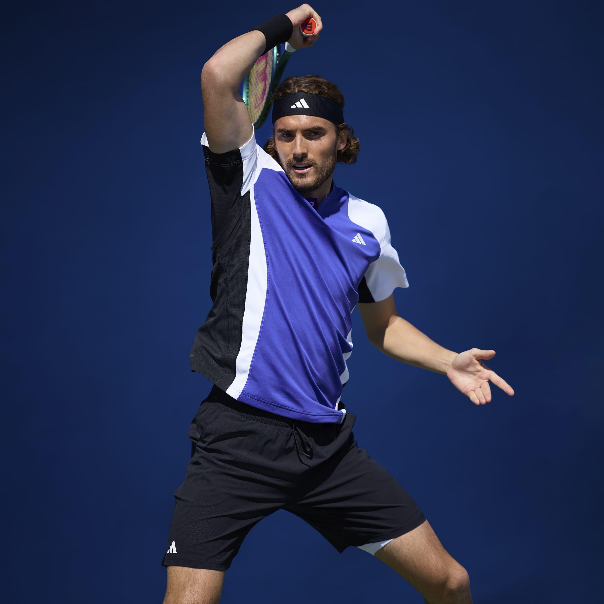 Tennis Ergo Shorts, Black, A901_ONE, large image number 12