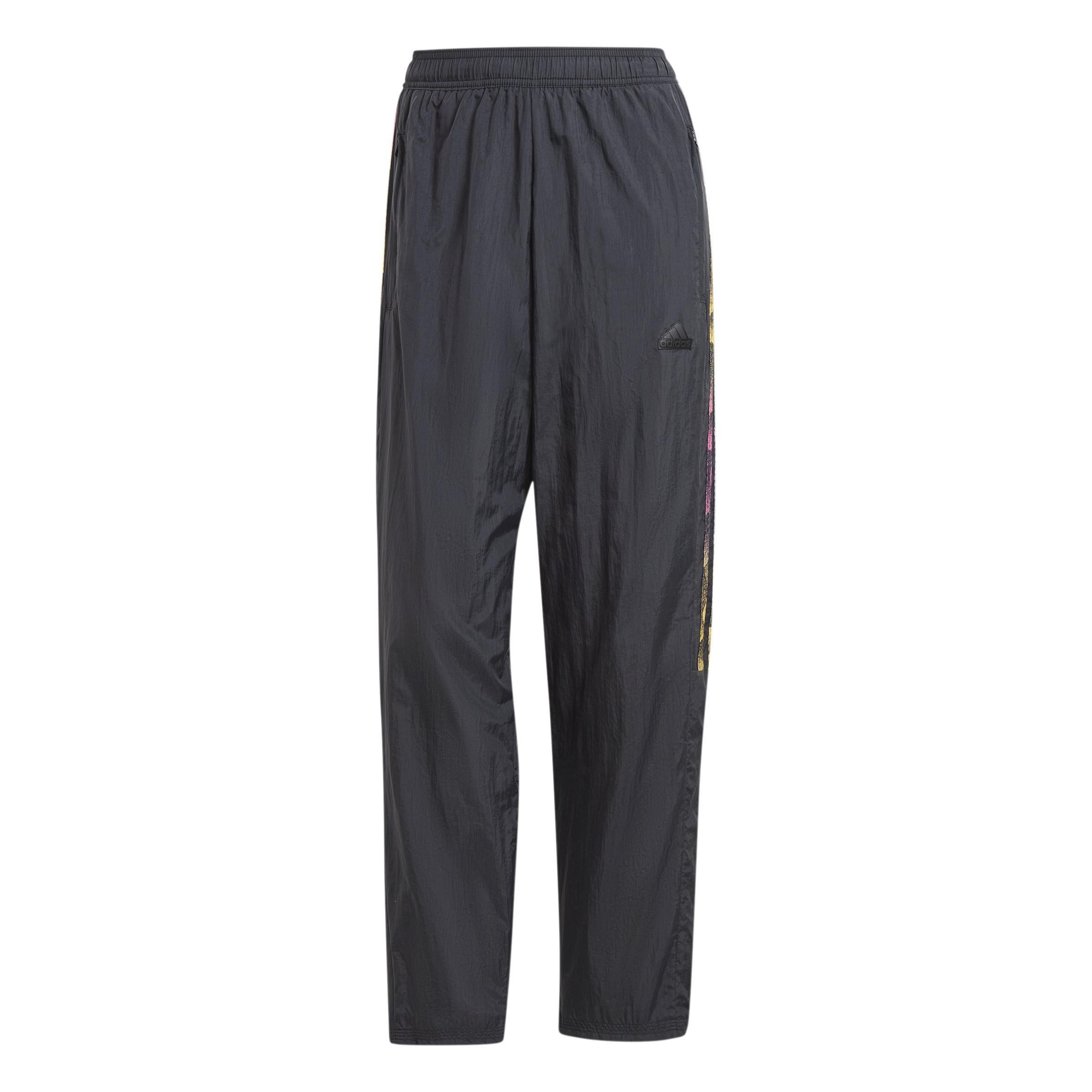 Tiro Cut 3-Stripes Summer Woven Pants, Black, , large image number 1