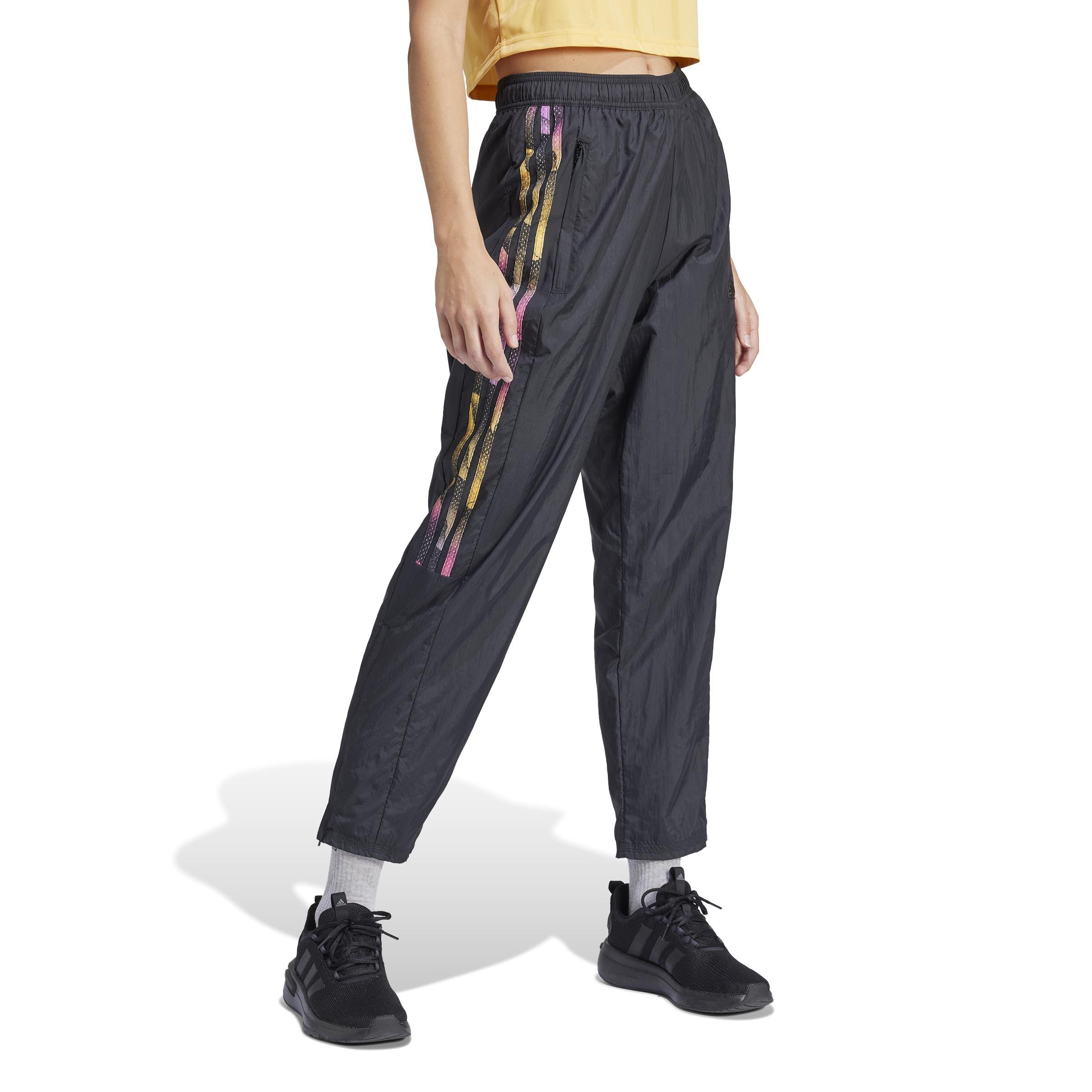 Tiro Cut 3-Stripes Summer Woven Pants, Black, , large image number 10