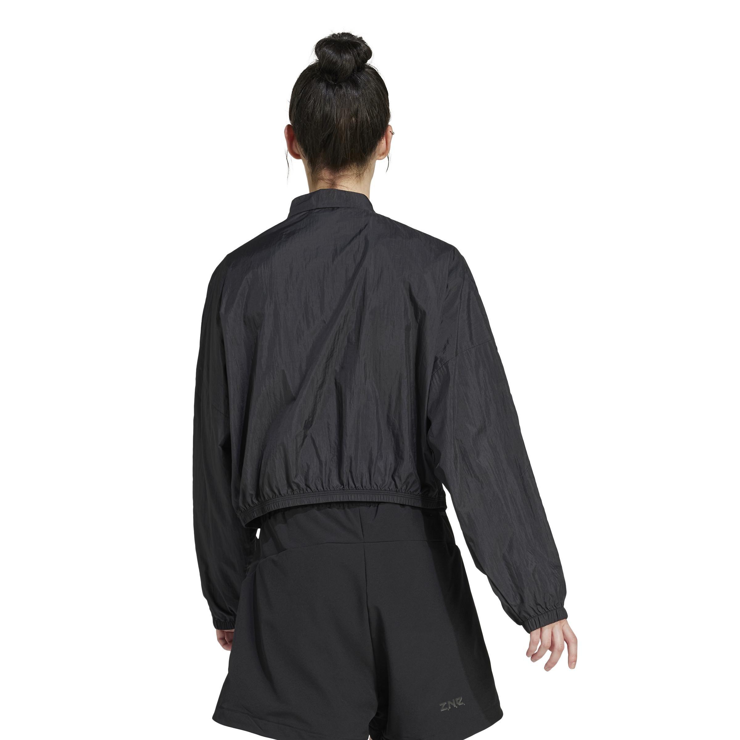 Tiro Cut 3-Stripes Summer Woven Track Jacket, Black, , large image number 3