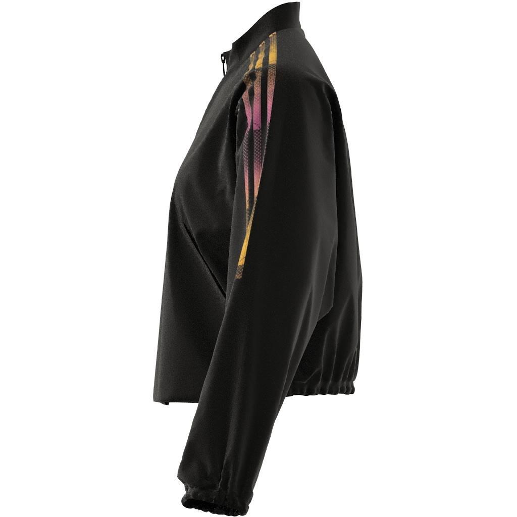 Tiro Cut 3-Stripes Summer Woven Track Jacket, Black, , large image number 6