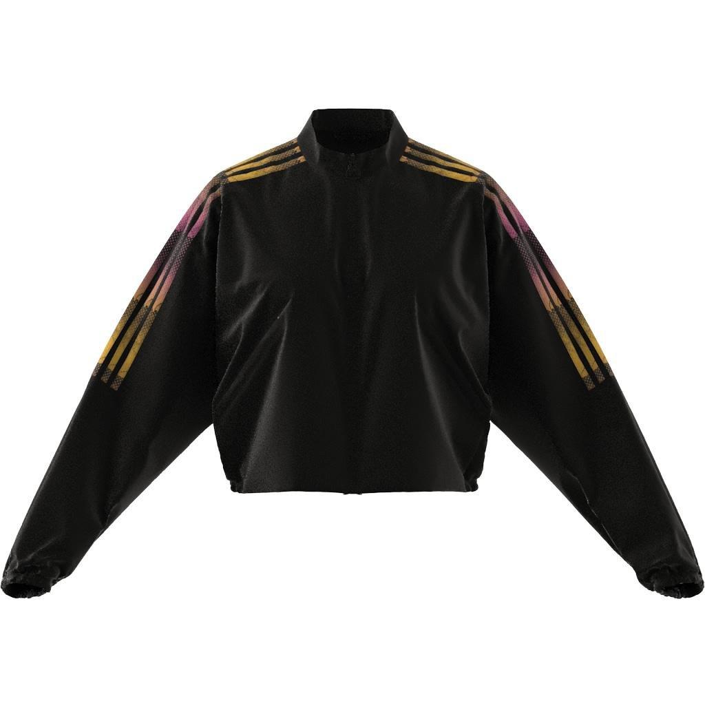 Tiro Cut 3-Stripes Summer Woven Track Jacket, Black, , large image number 8
