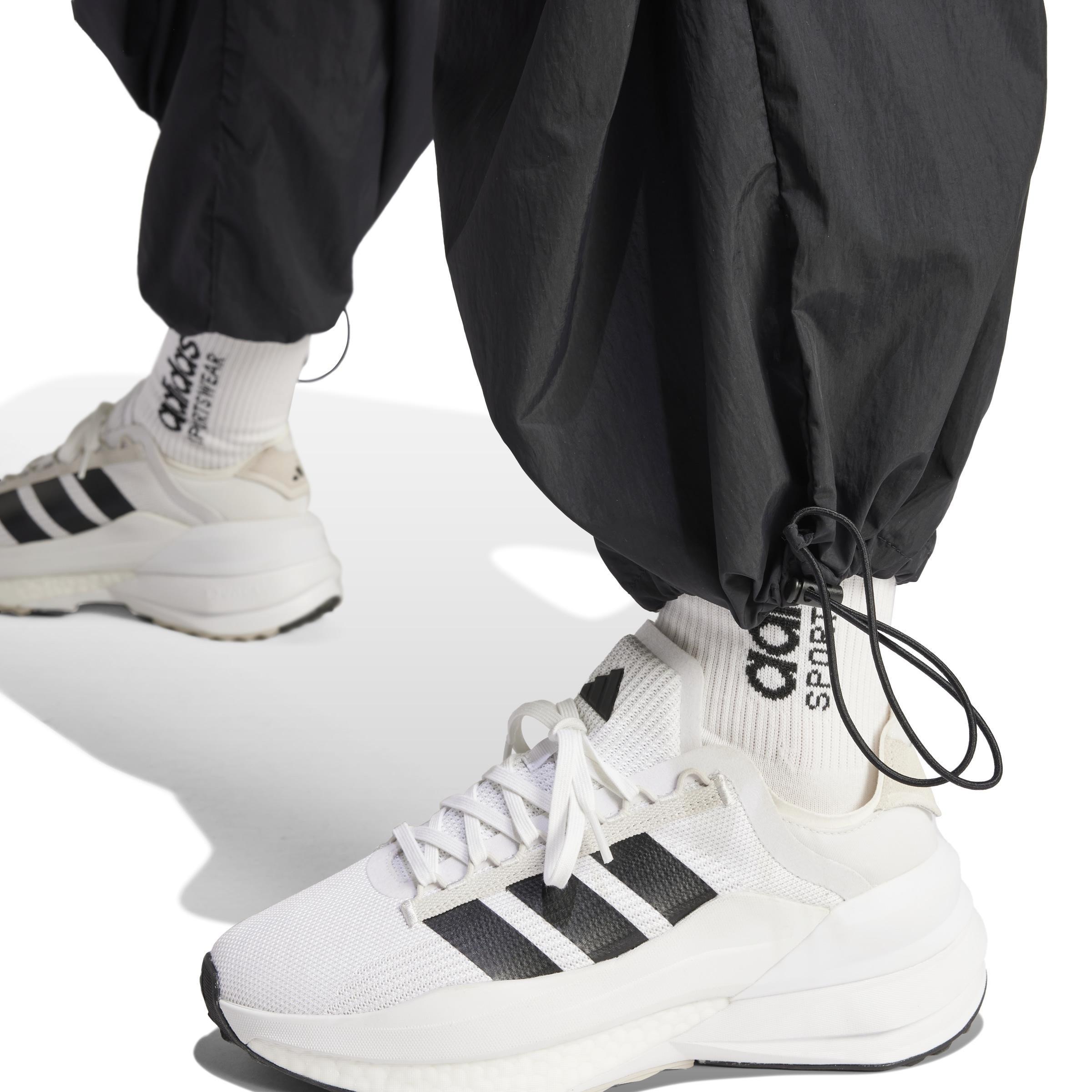 City Escape Parachute Tracksuit Bottoms, Black, , large image number 4