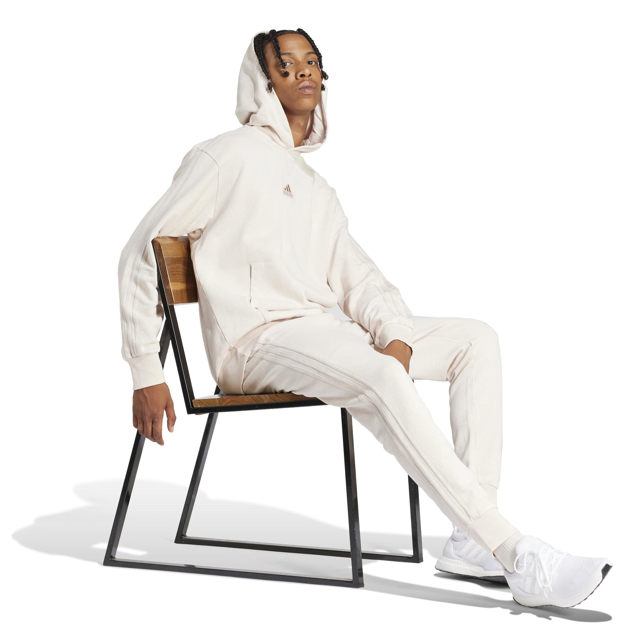 ALL SZN French Terry 3-Stripes Garment-Wash Joggers, Pink, , large image number 6