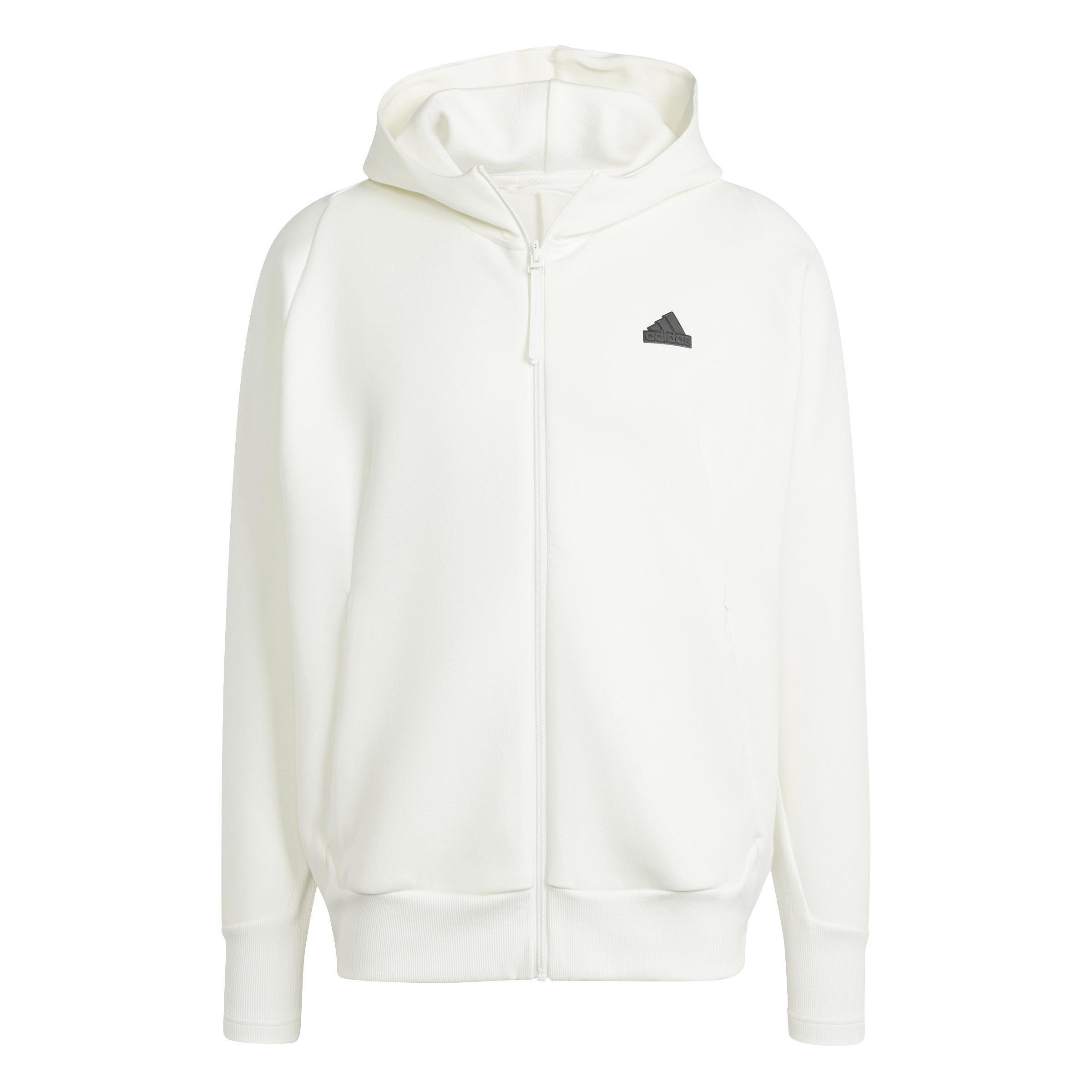 Z.N.E. Premium Full-Zip Track Top, White, A901_ONE, large image number 1