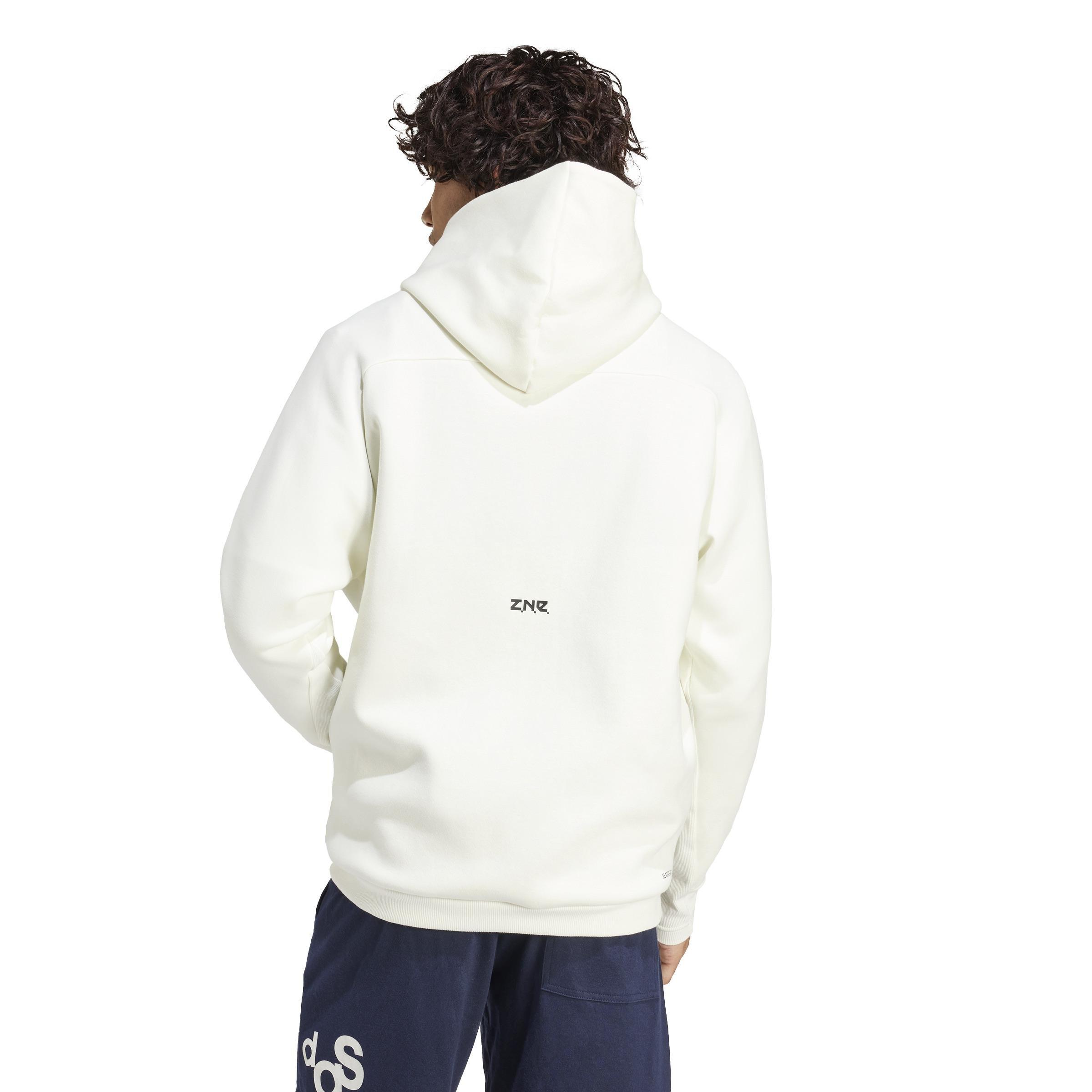 Z.N.E. Premium Full-Zip Track Top, White, A901_ONE, large image number 3