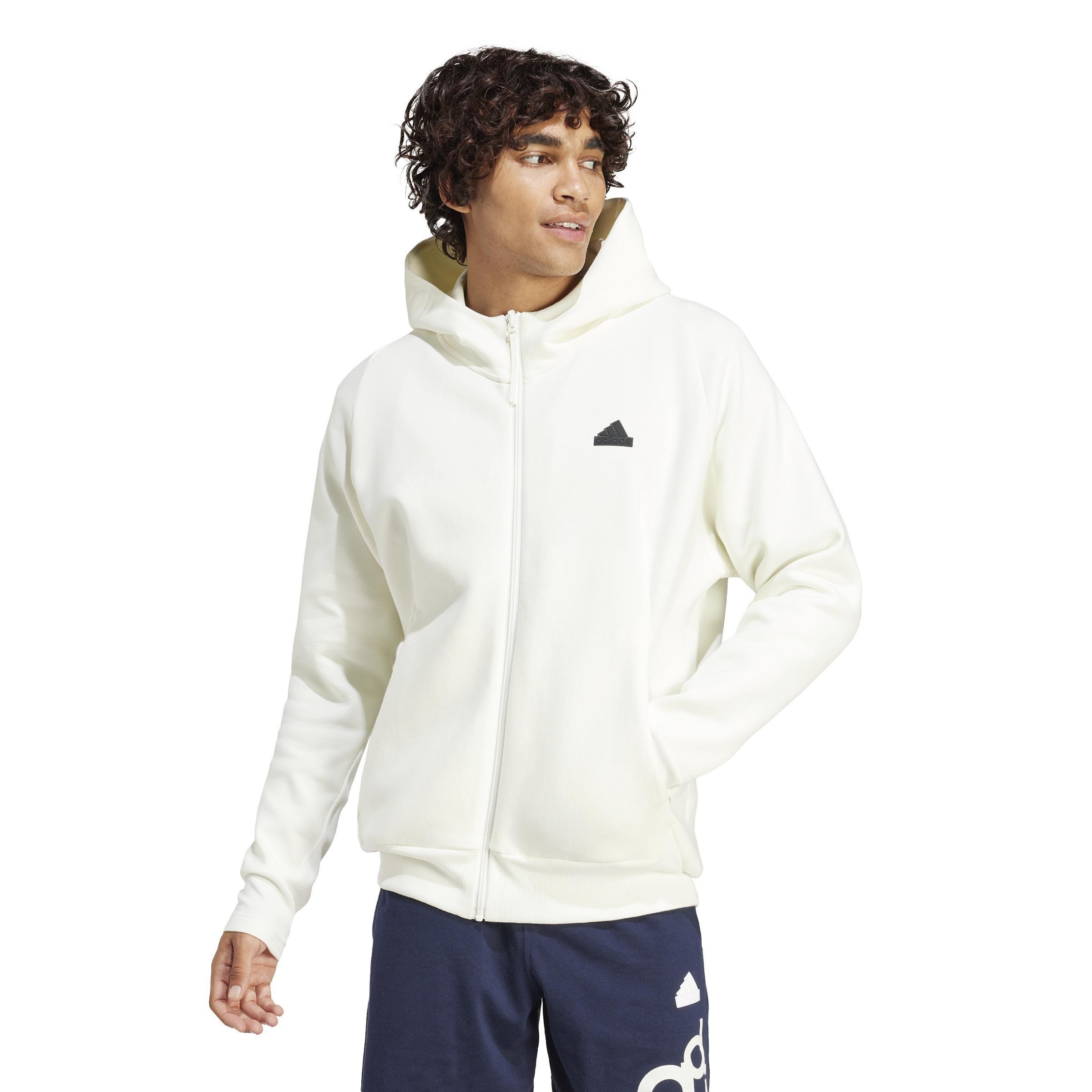 Z.N.E. Premium Full-Zip Track Top, White, A901_ONE, large image number 7