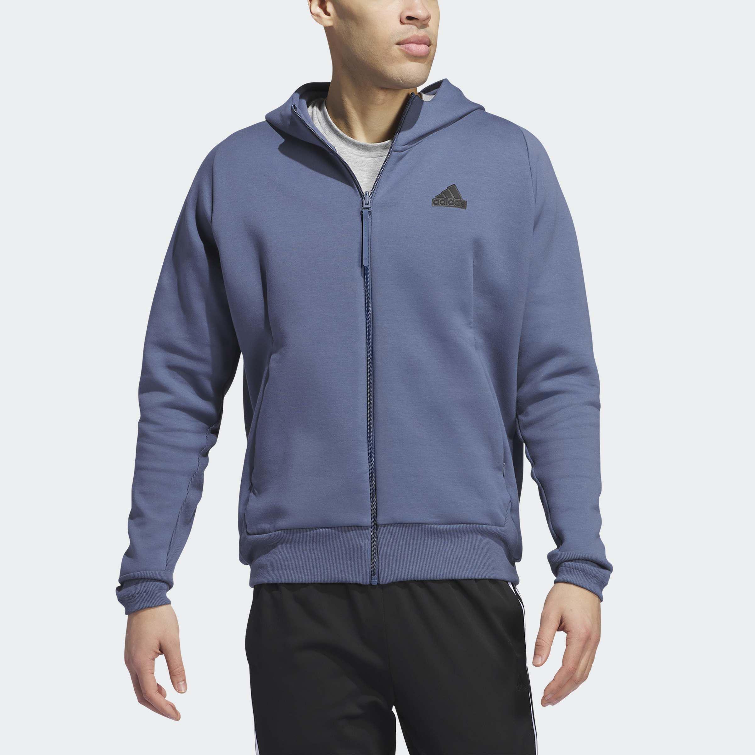 Z.N.E. Premium Full-Zip Hooded Track Jacket, Blue