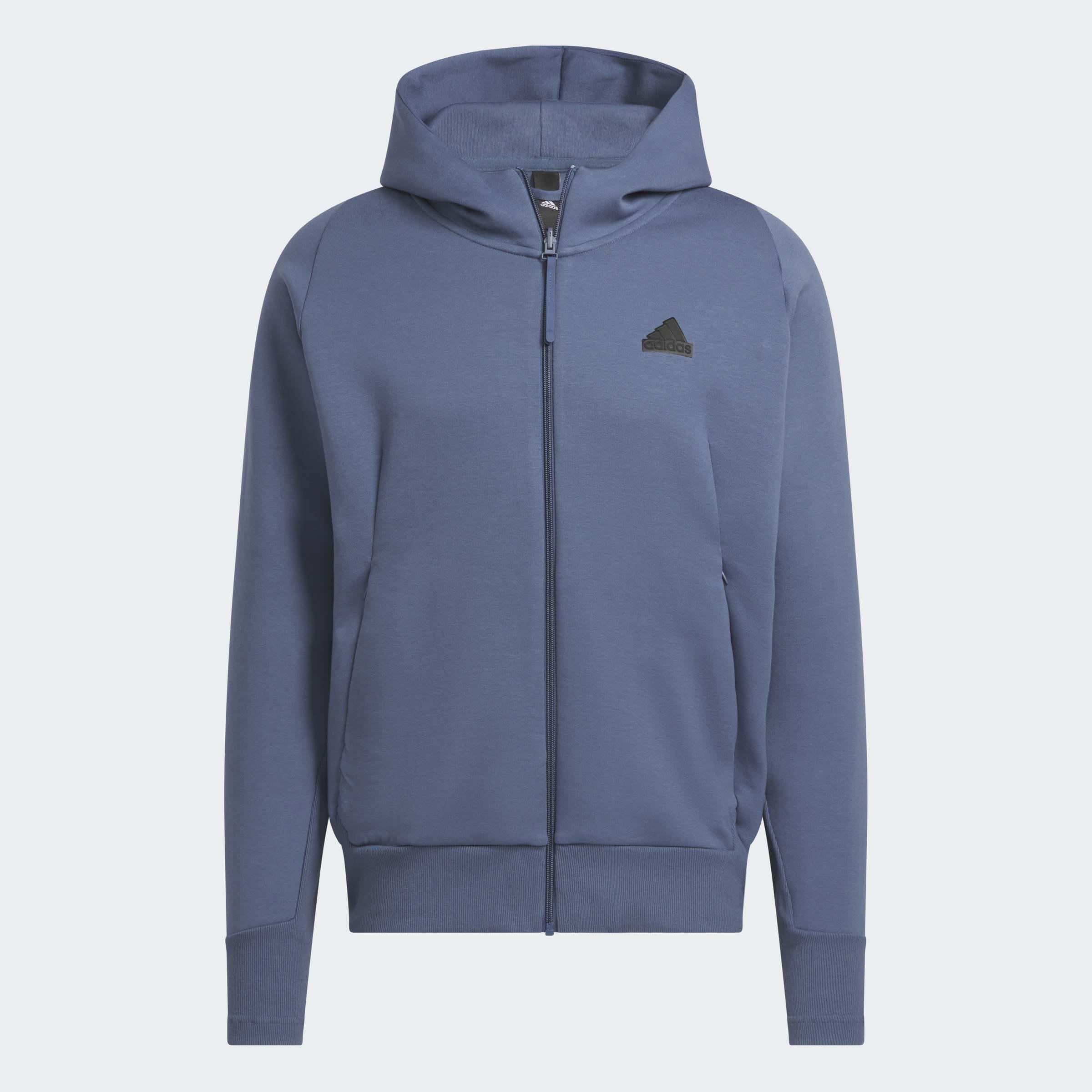 Z.N.E. Premium Full-Zip Hooded Track Jacket, Blue