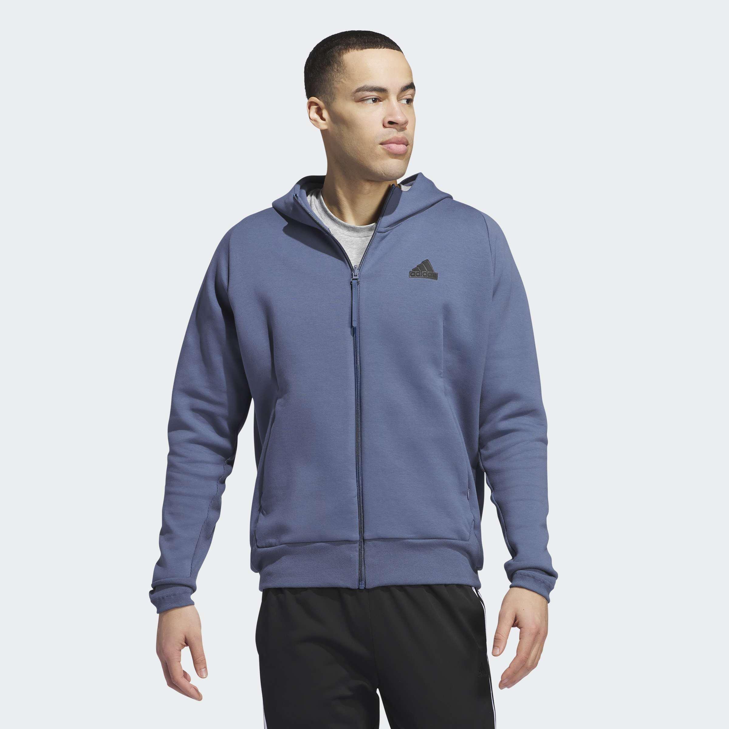 Z.N.E. Premium Full-Zip Hooded Track Jacket, Blue, A901_ONE, large image number 5