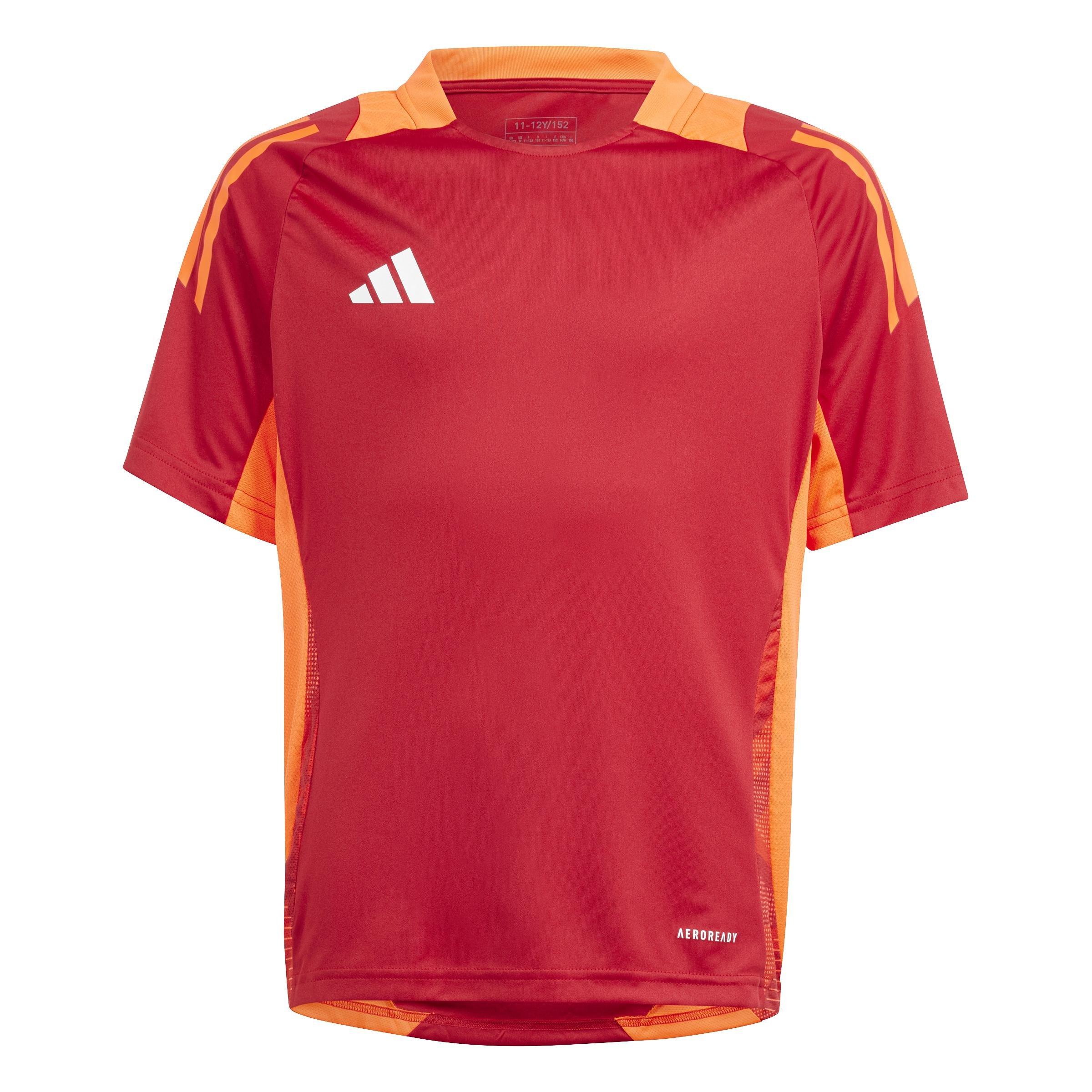 Unisex Kids Tiro 24 Competition Training Jersey, Red, , large image number 1