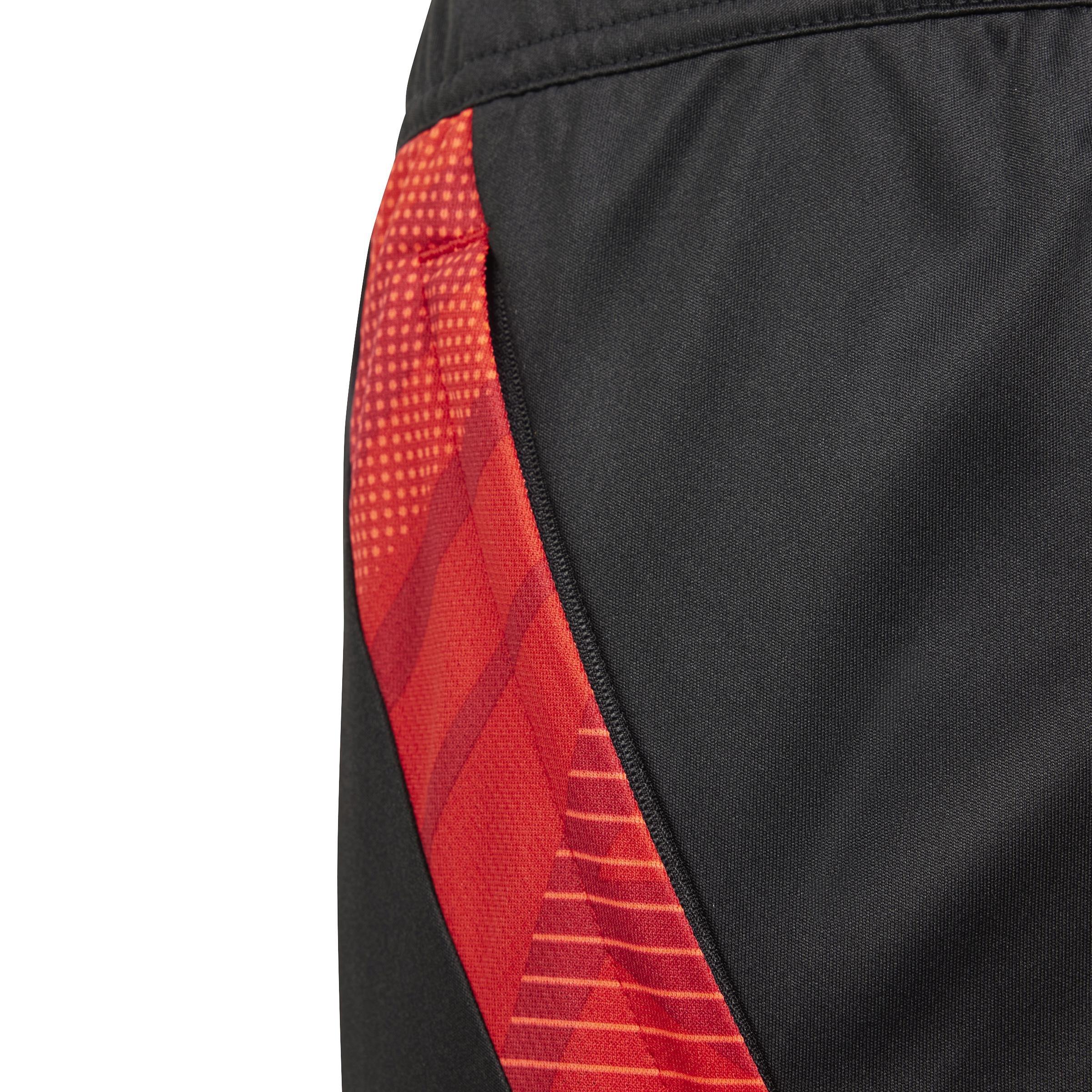 Unisex Kids Tiro 24 Competition Training Shorts, Black, A901_ONE, large image number 4
