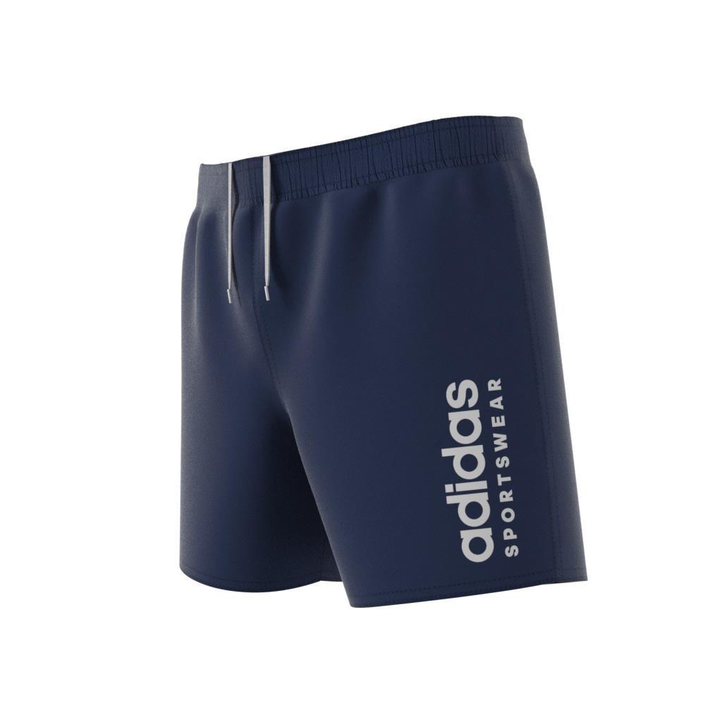 Kids Sportswear Essentials Logo CLX Swim Shorts, Blue, , large image number 8