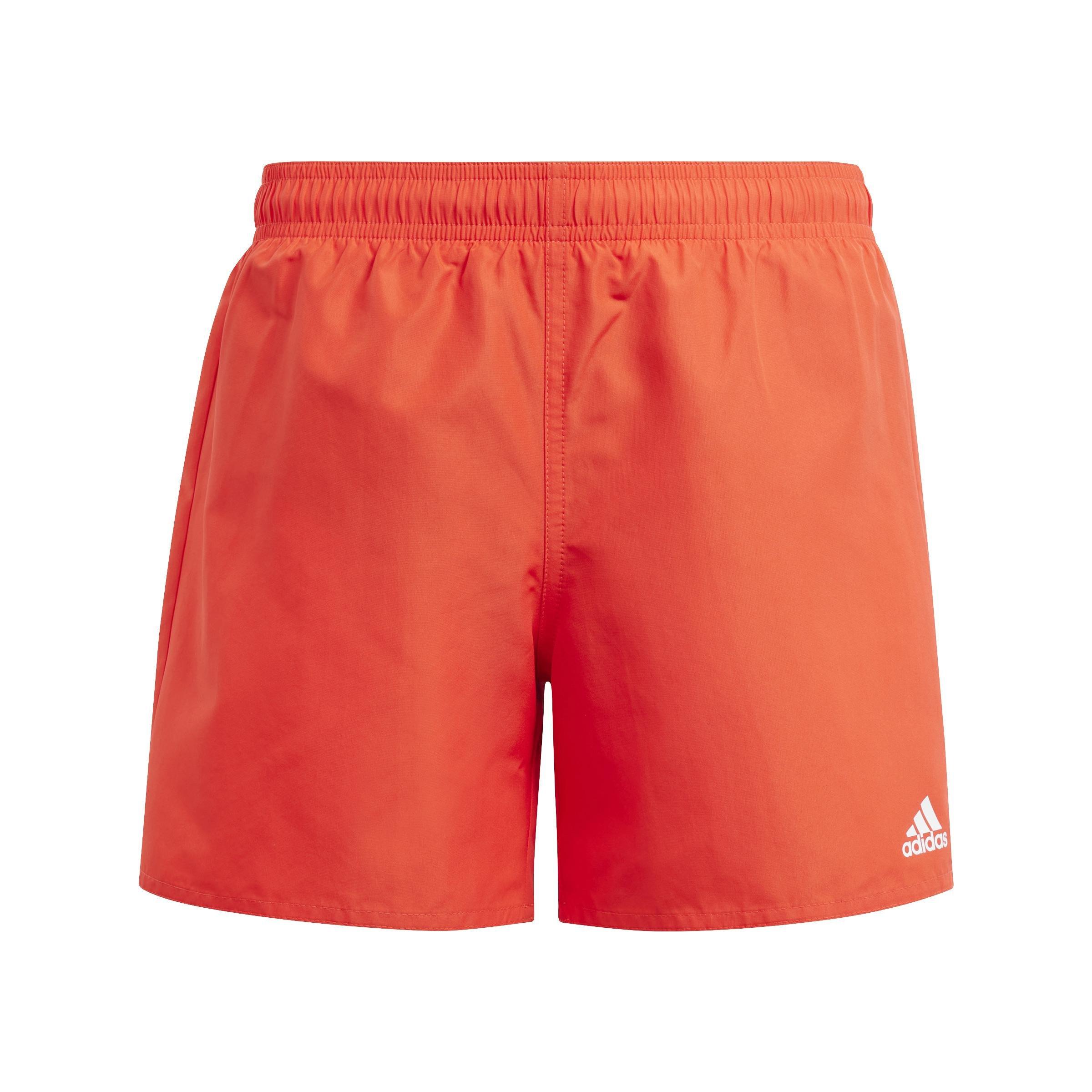 Kids Classic Badge of Sport Swim Shorts, Orange, , large image number 1
