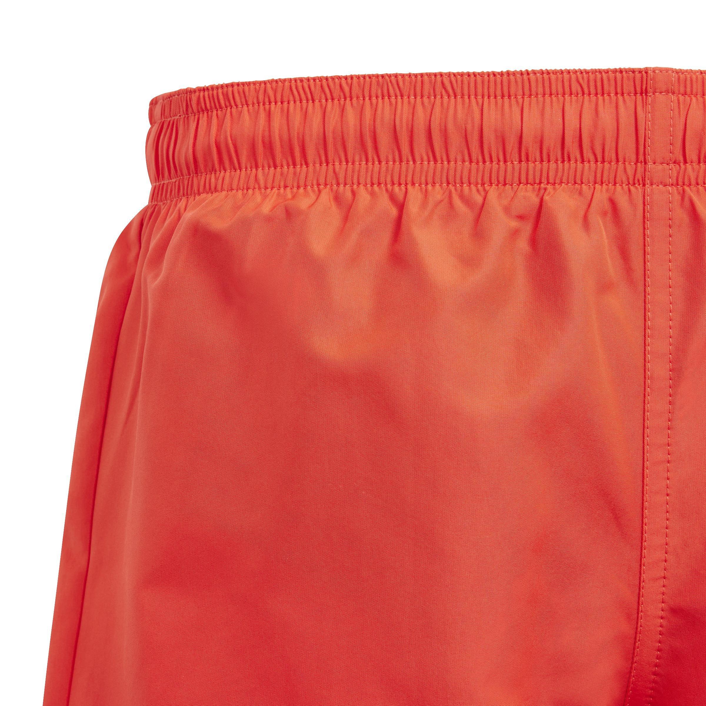 Kids Classic Badge of Sport Swim Shorts, Orange, , large image number 4