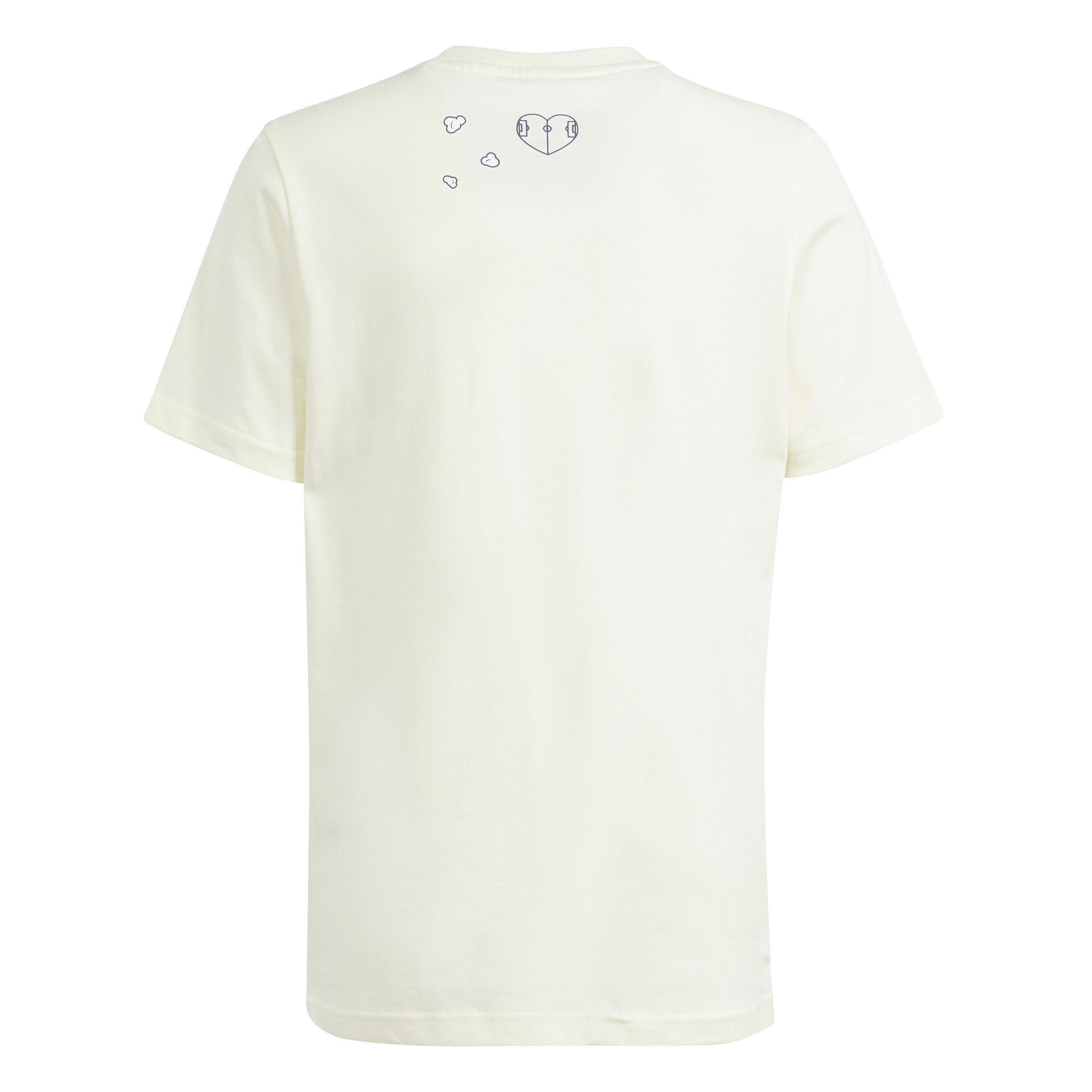 Unisex Kids Brand Love Graphic T-Shirt, Beige, A901_ONE, large image number 2