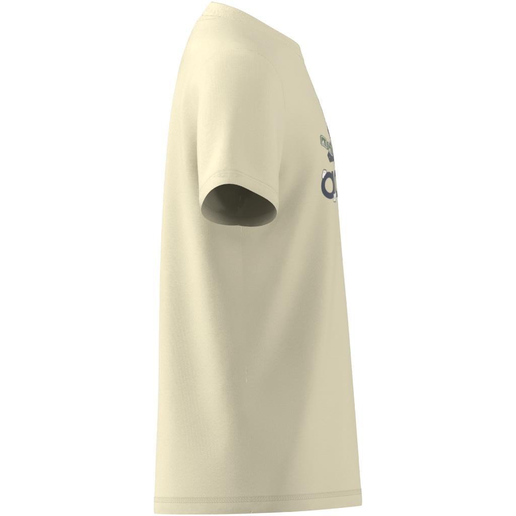 Unisex Kids Brand Love Graphic T-Shirt, Beige, A901_ONE, large image number 12