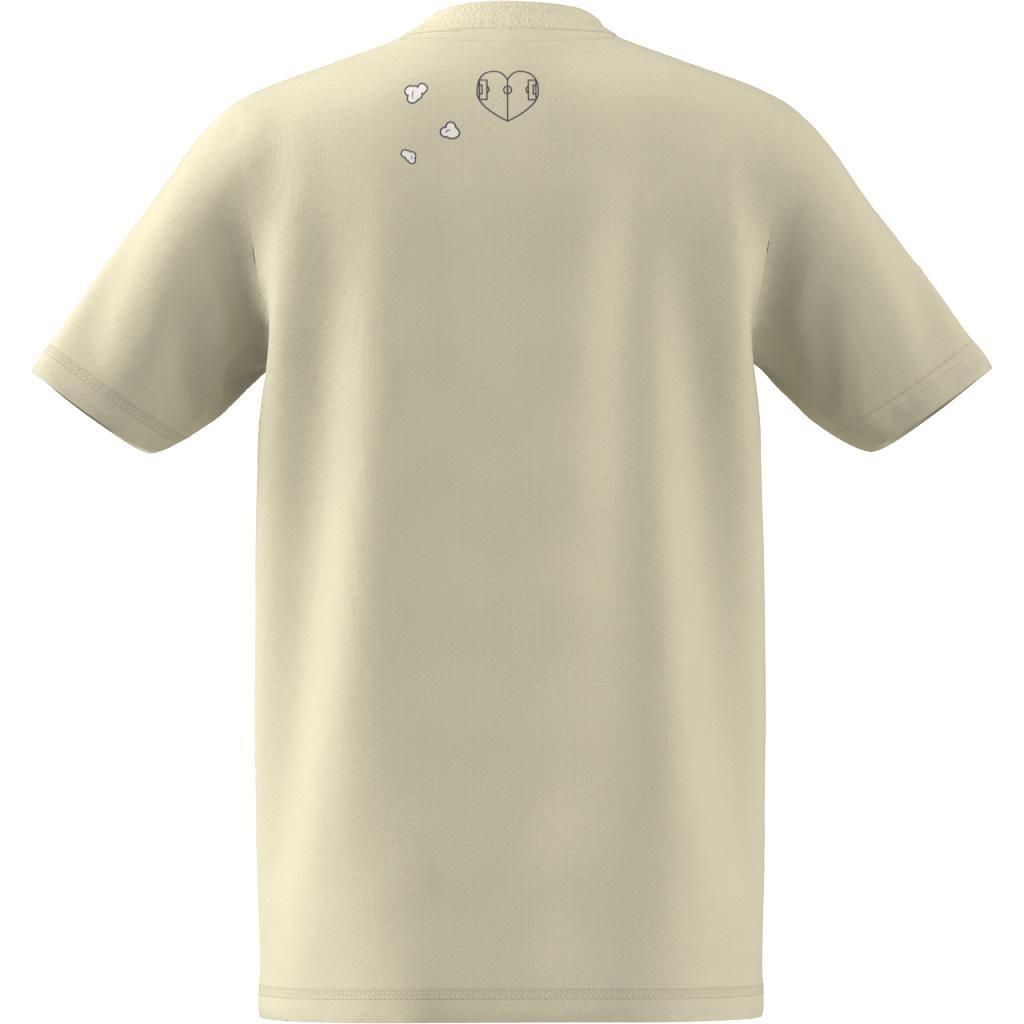 Unisex Kids Brand Love Graphic T-Shirt, Beige, A901_ONE, large image number 13