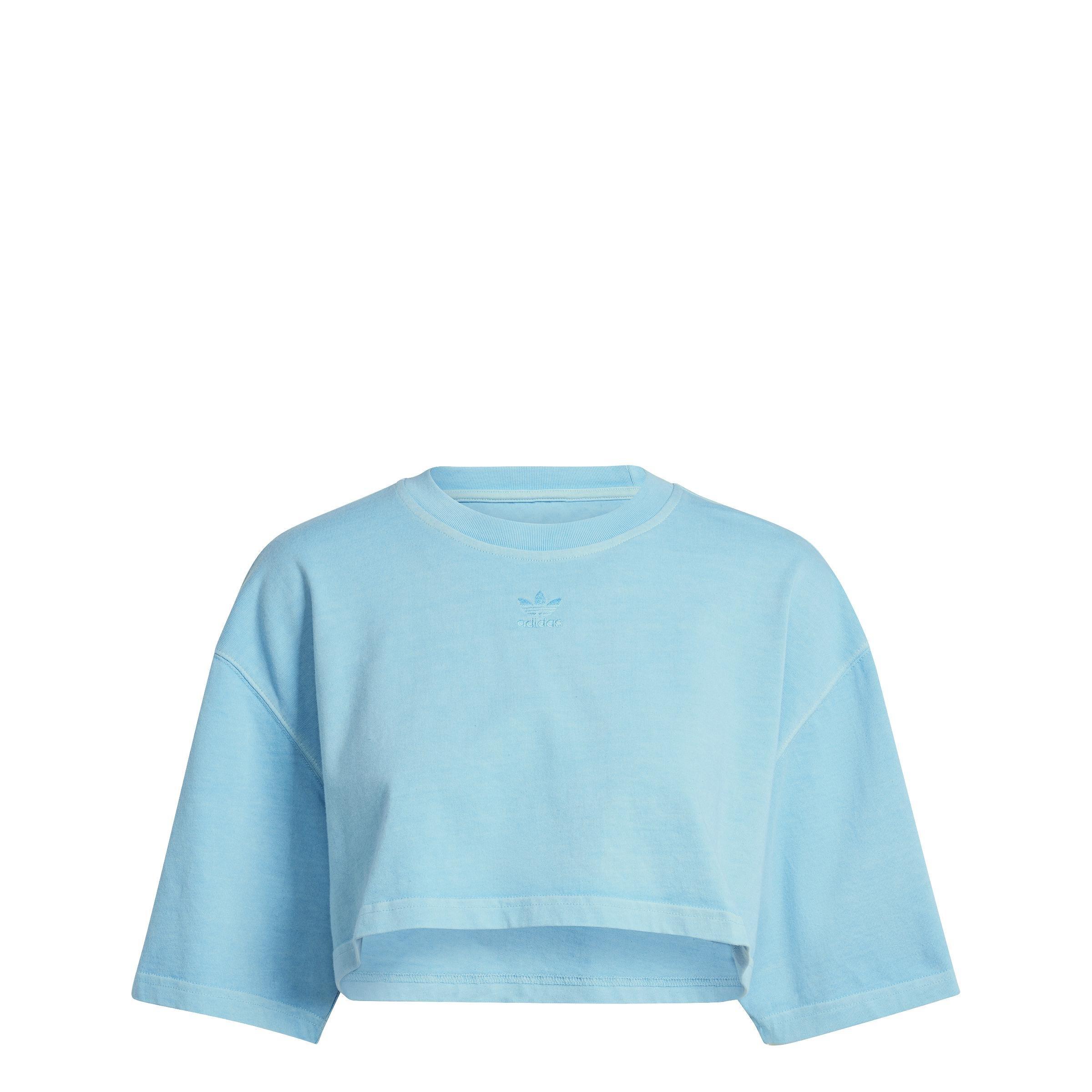 Essentials+ Crop Top, Blue, A901_ONE, large image number 2