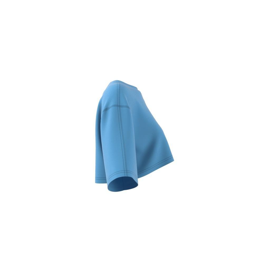 Essentials+ Crop Top, Blue, A901_ONE, large image number 11