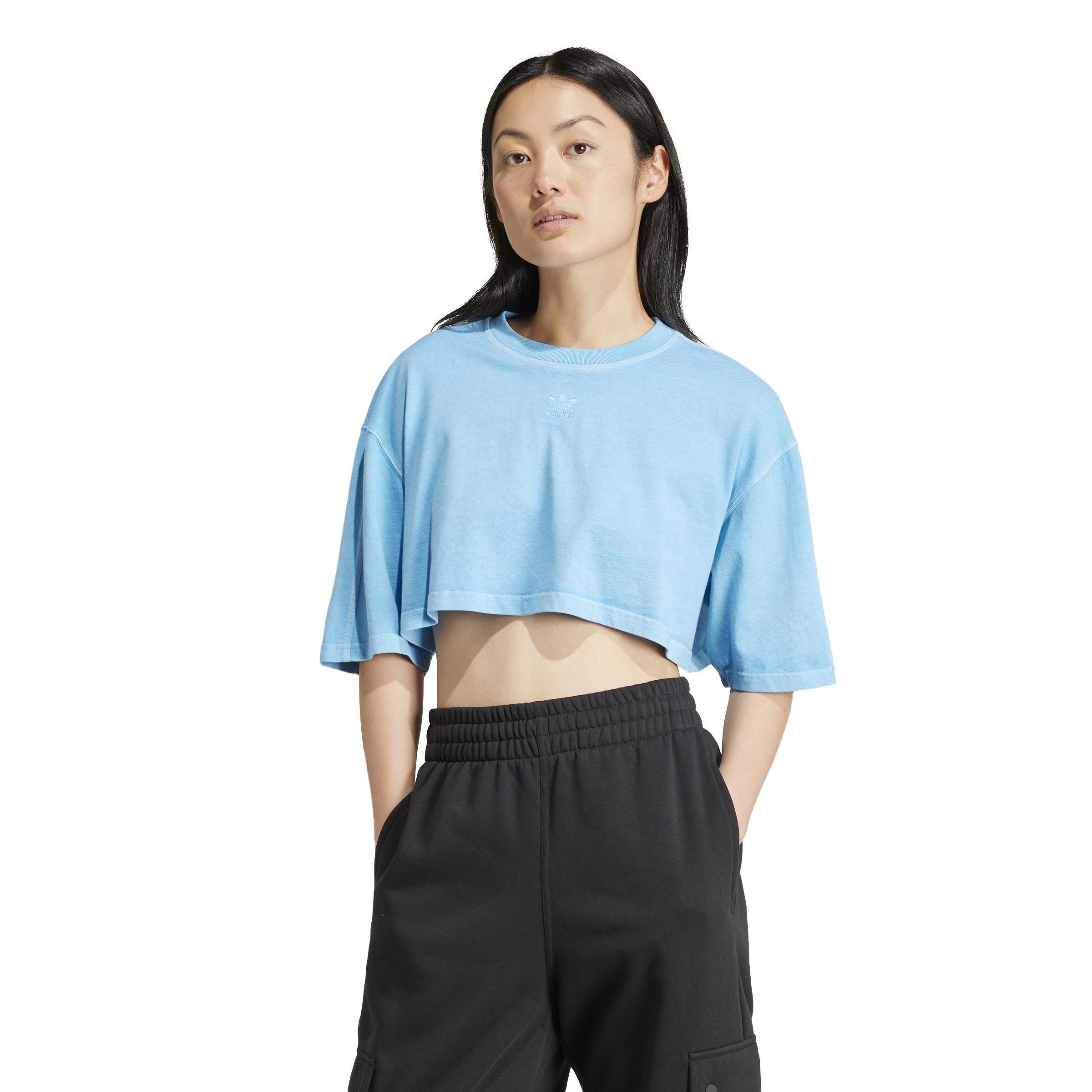 Essentials+ Crop Top, Blue, A901_ONE, large image number 13