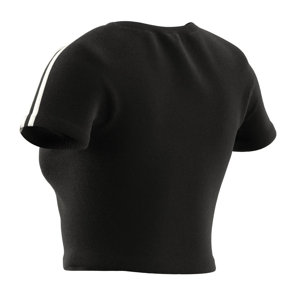 Essentials 3-Stripes T-Shirt, Black, A901_ONE, large image number 6
