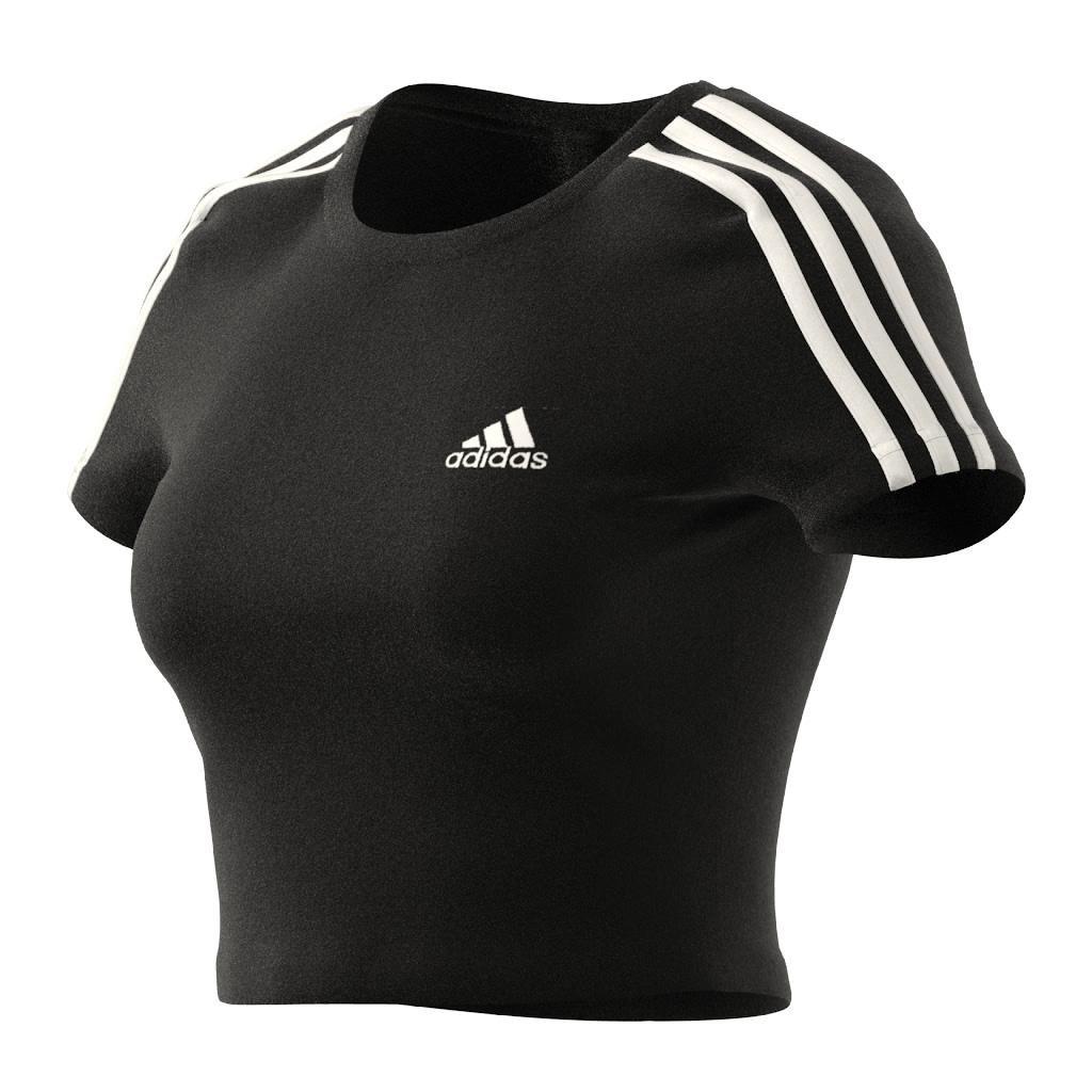 Essentials 3-Stripes T-Shirt, Black, A901_ONE, large image number 9