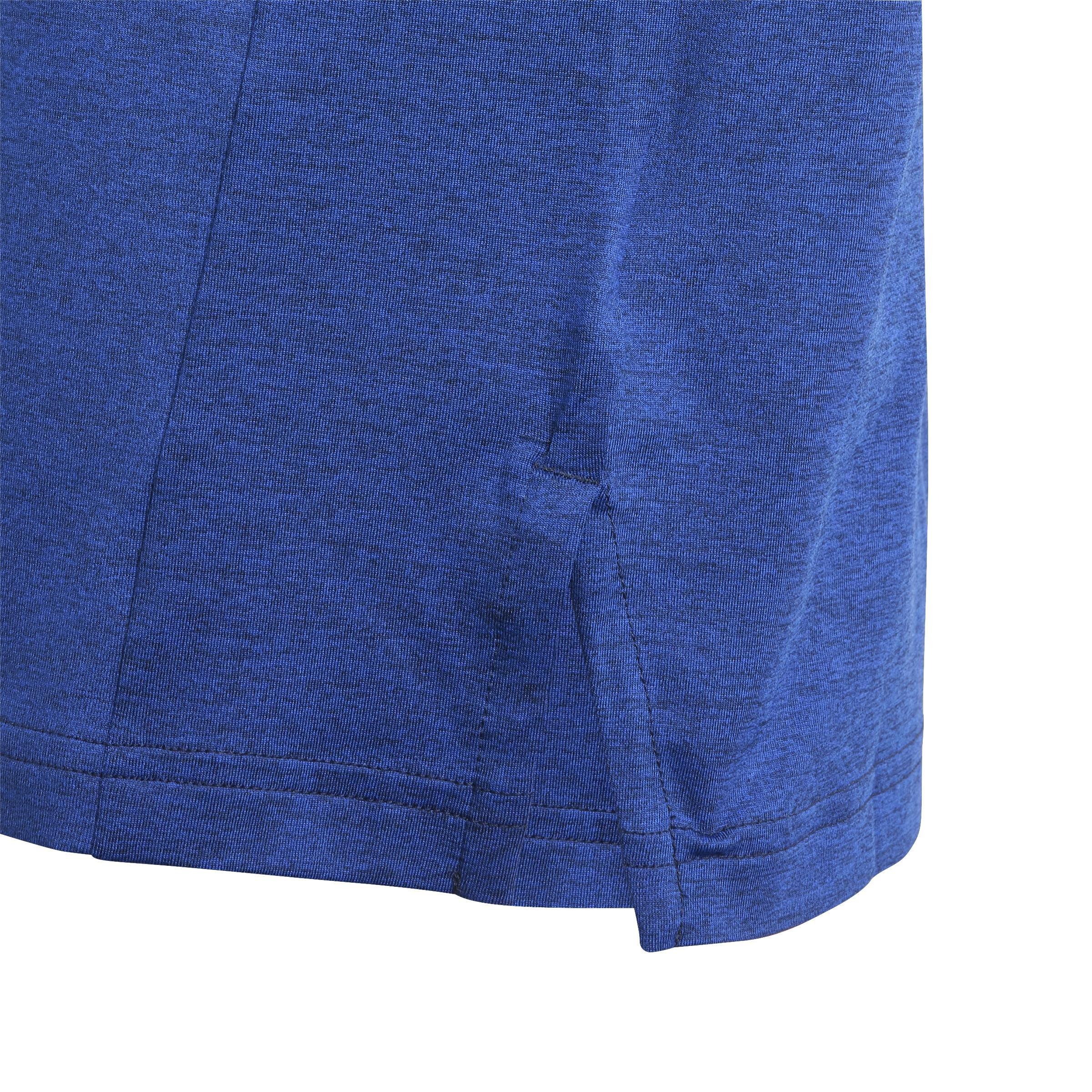 Kids Training Aeroready Heather T-Shirt, Blue, , large image number 4