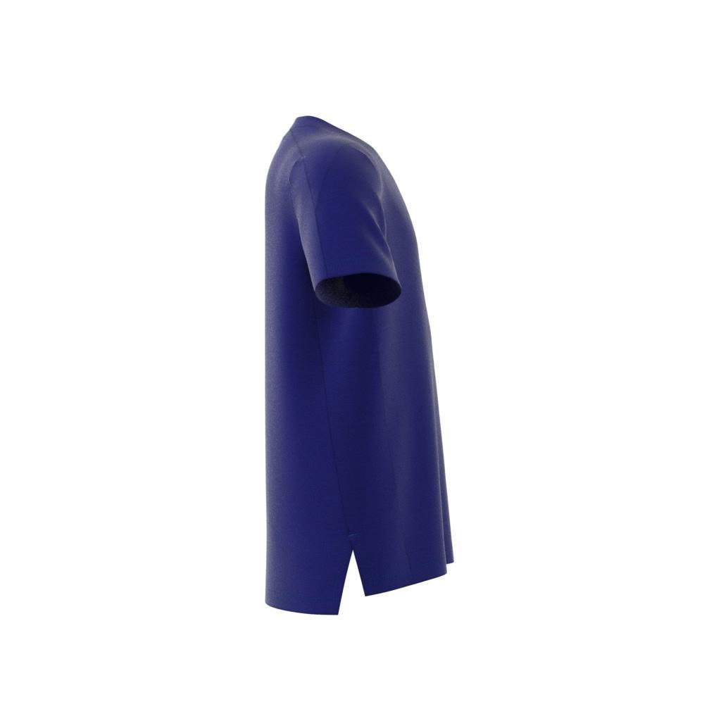 Kids Training Aeroready Heather T-Shirt, Blue, , large image number 9