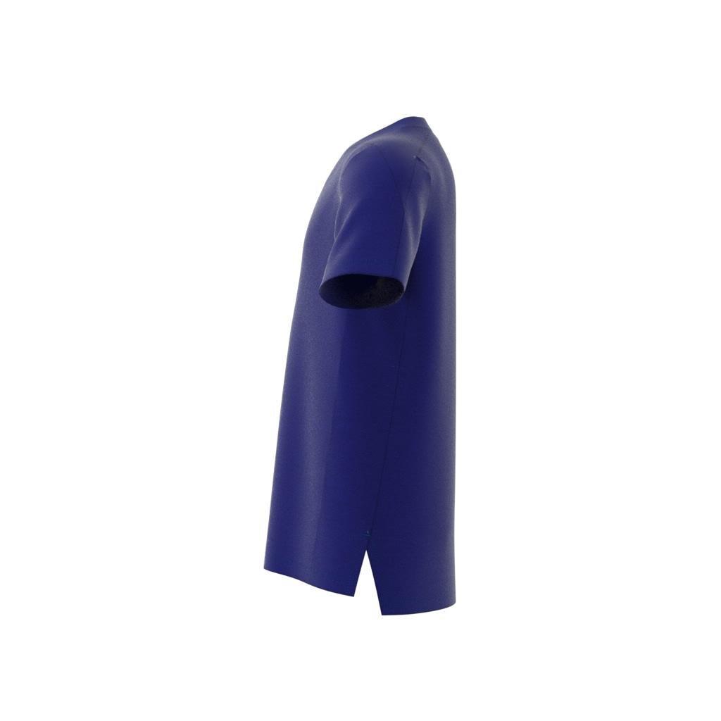 Kids Training Aeroready Heather T-Shirt, Blue, , large image number 13