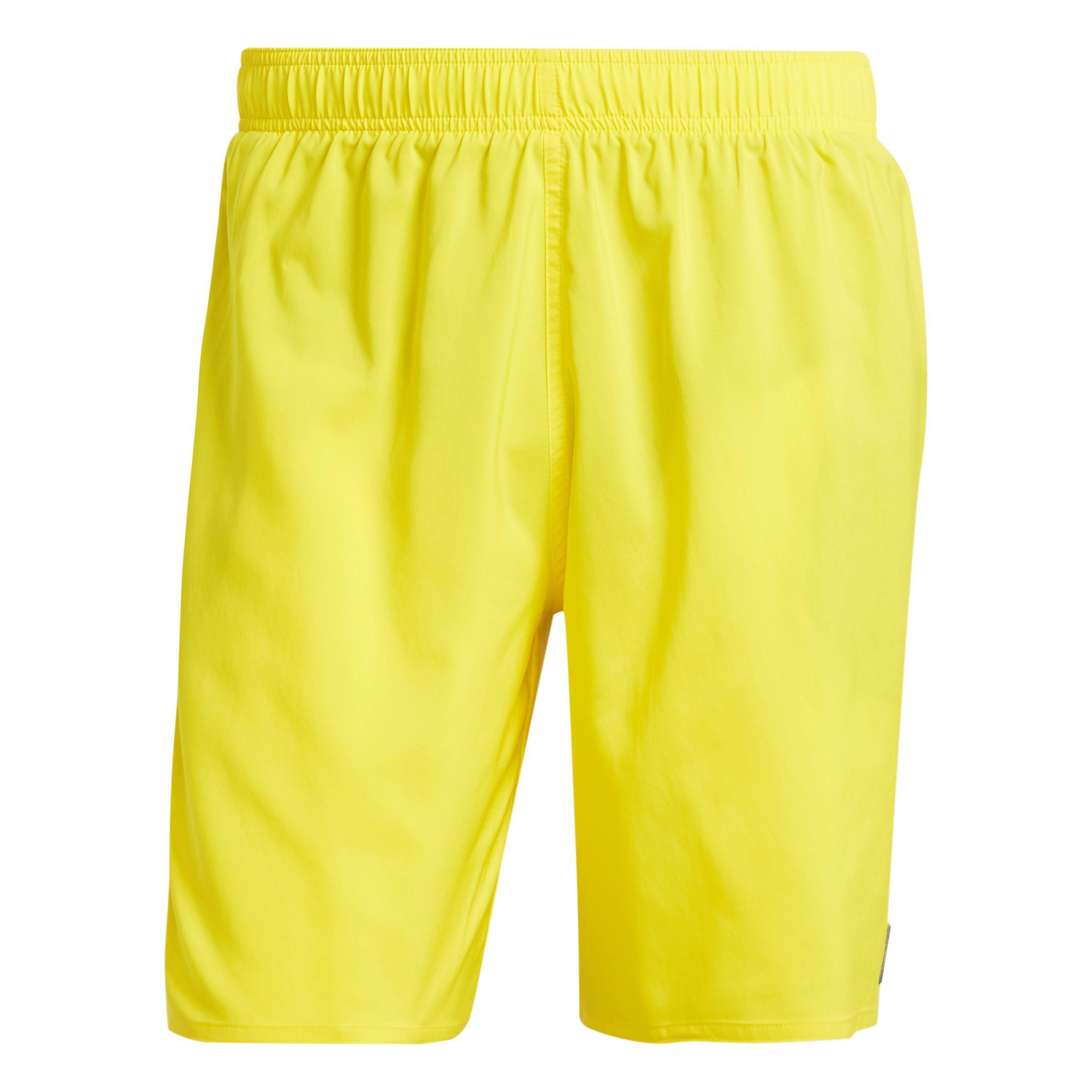 Solid Clx Classic-Length Swim Shorts, Yellow, , large image number 1