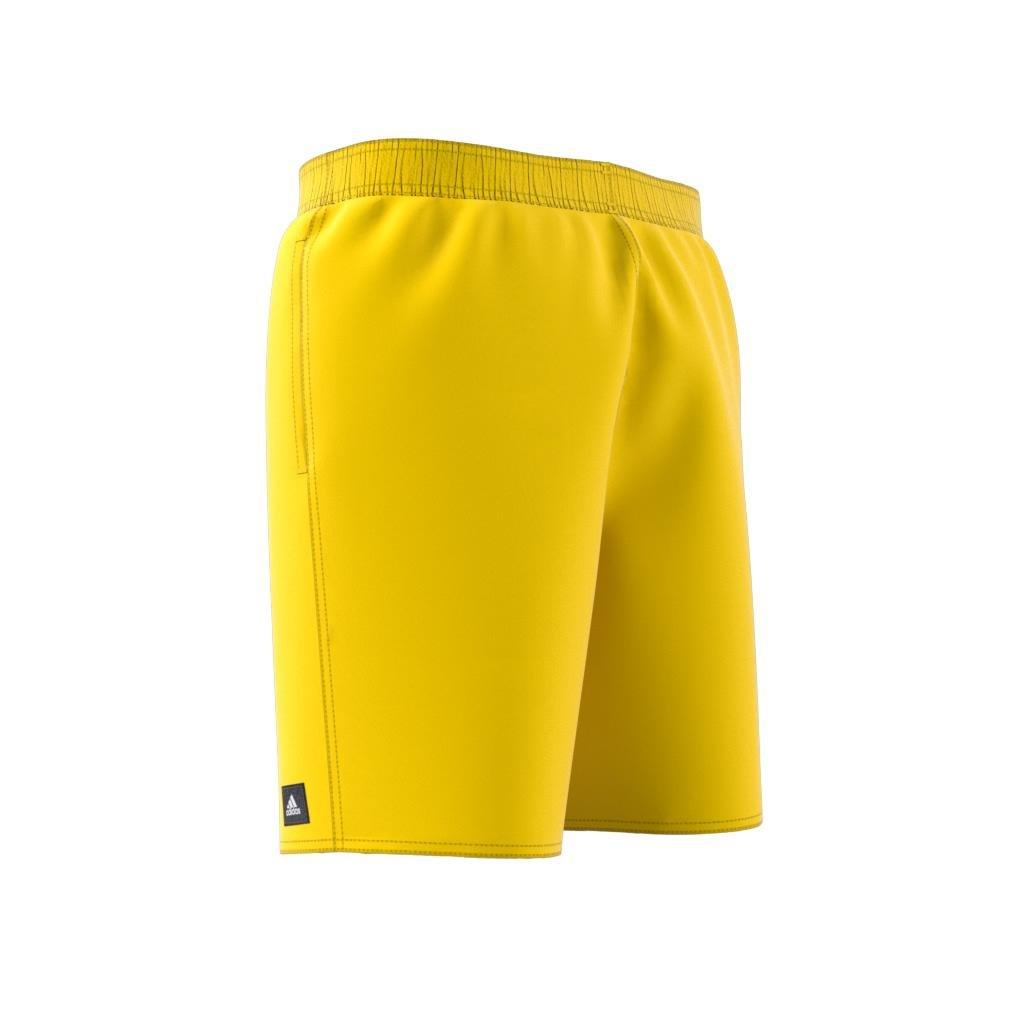 Solid Clx Classic-Length Swim Shorts, Yellow, , large image number 5
