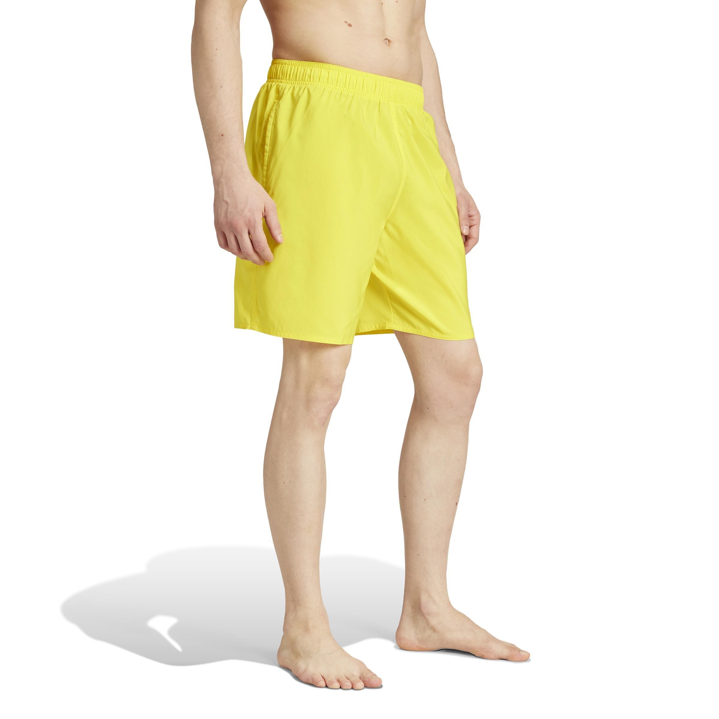 Solid Clx Classic-Length Swim Shorts, Yellow, , large image number 14