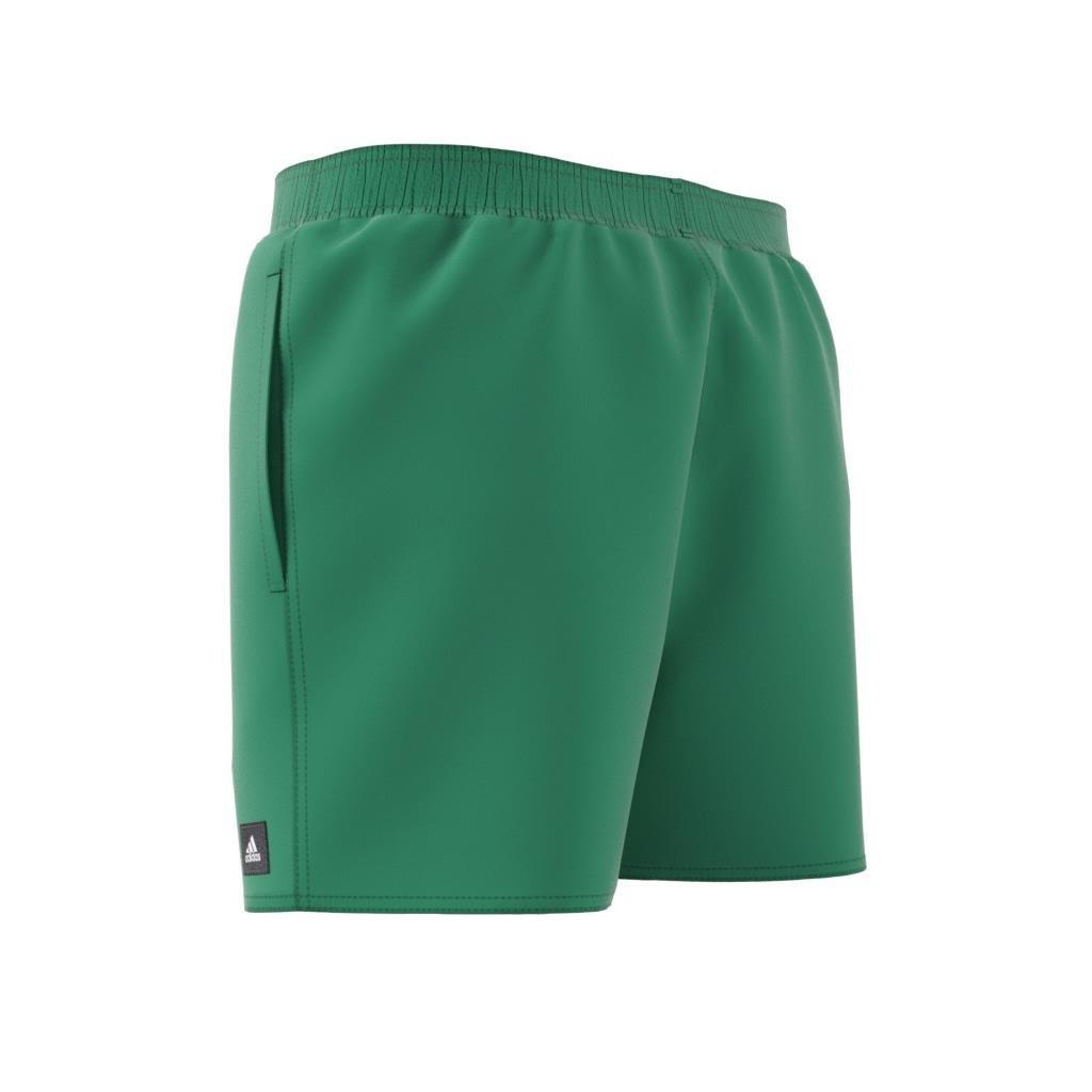 Solid Clx Short-Length Swim Shorts, Green, , large image number 5