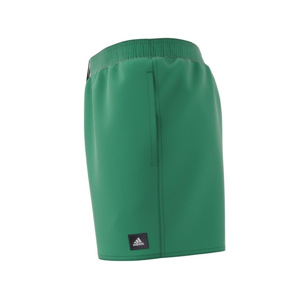 Solid Clx Short-Length Swim Shorts, Green, , large image number 6