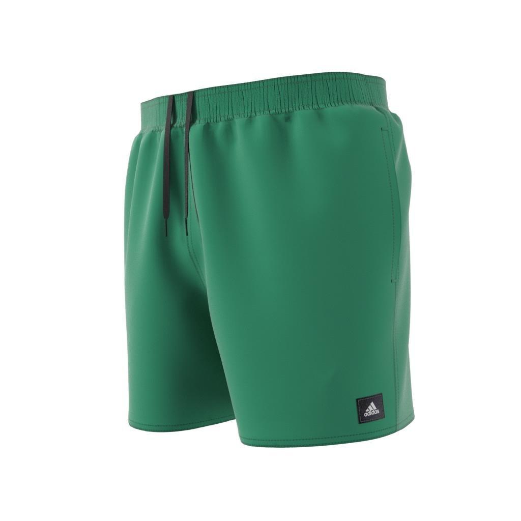 Solid Clx Short-Length Swim Shorts, Green, , large image number 7