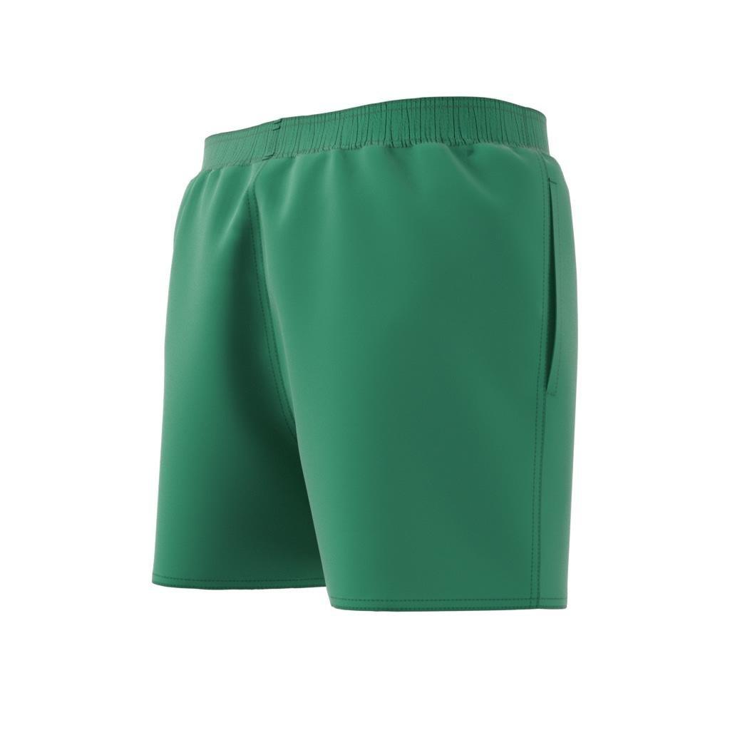 Solid Clx Short-Length Swim Shorts, Green, , large image number 9