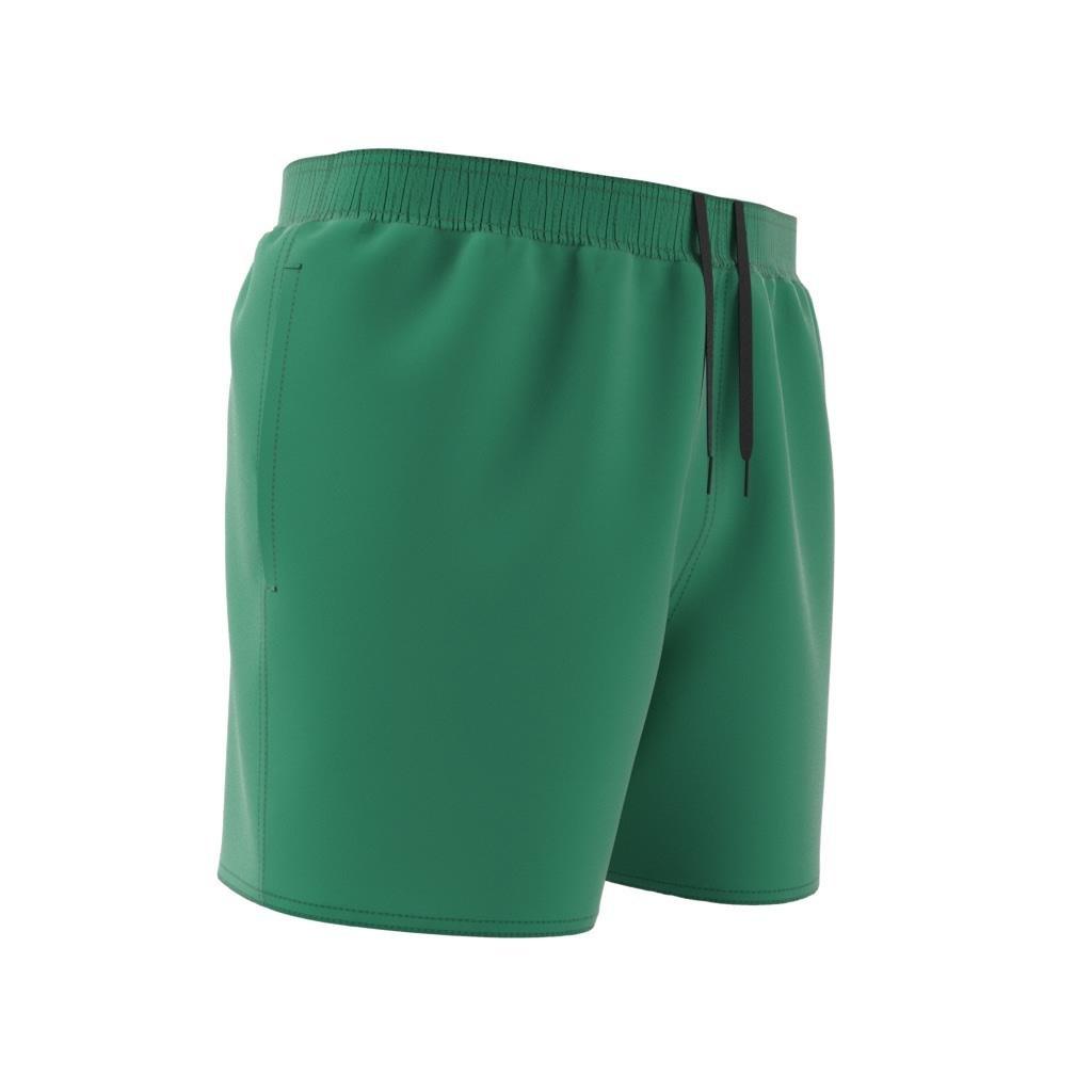 Solid Clx Short-Length Swim Shorts, Green, , large image number 12