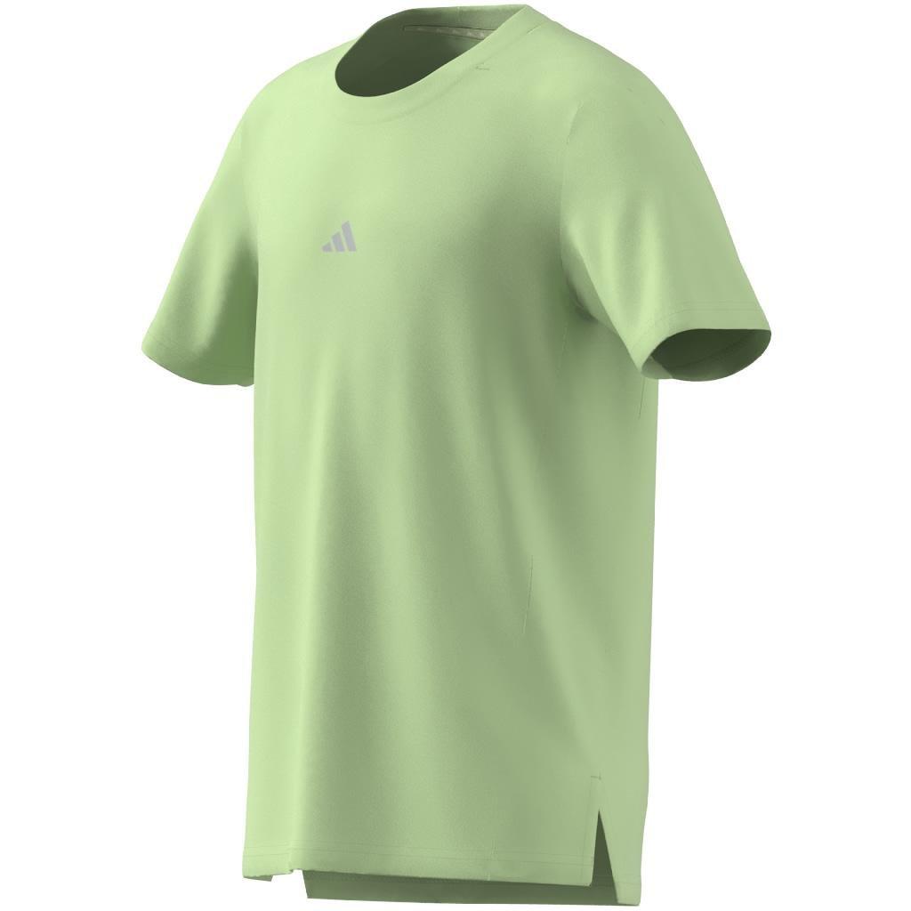 Kids Training Aeroready T-Shirt, Green, , large image number 6
