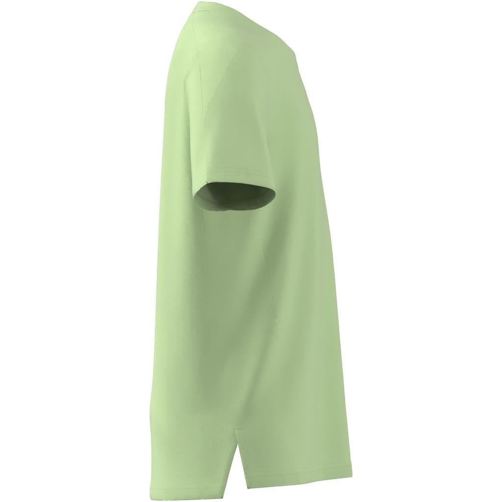 Kids Training Aeroready T-Shirt, Green, A901_ONE, large image number 9