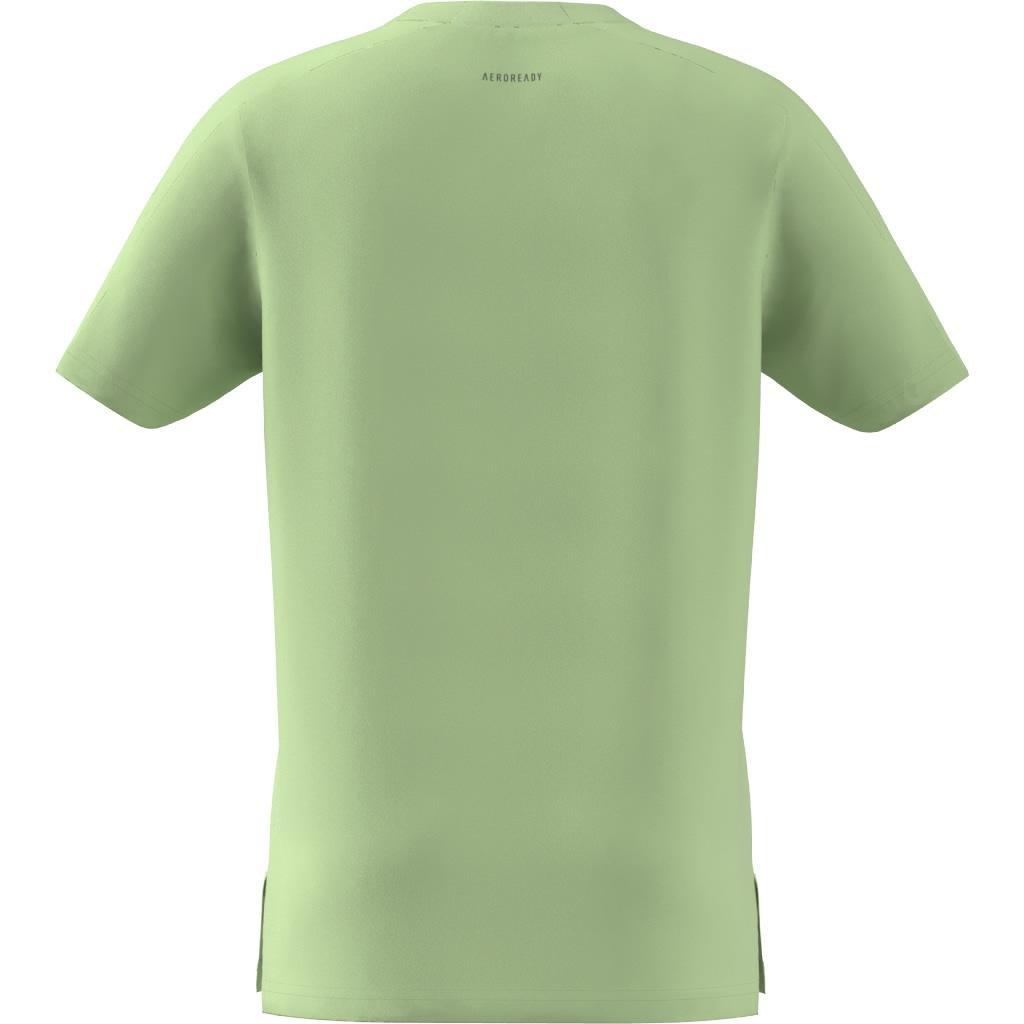 Kids Training Aeroready T-Shirt, Green, A901_ONE, large image number 10
