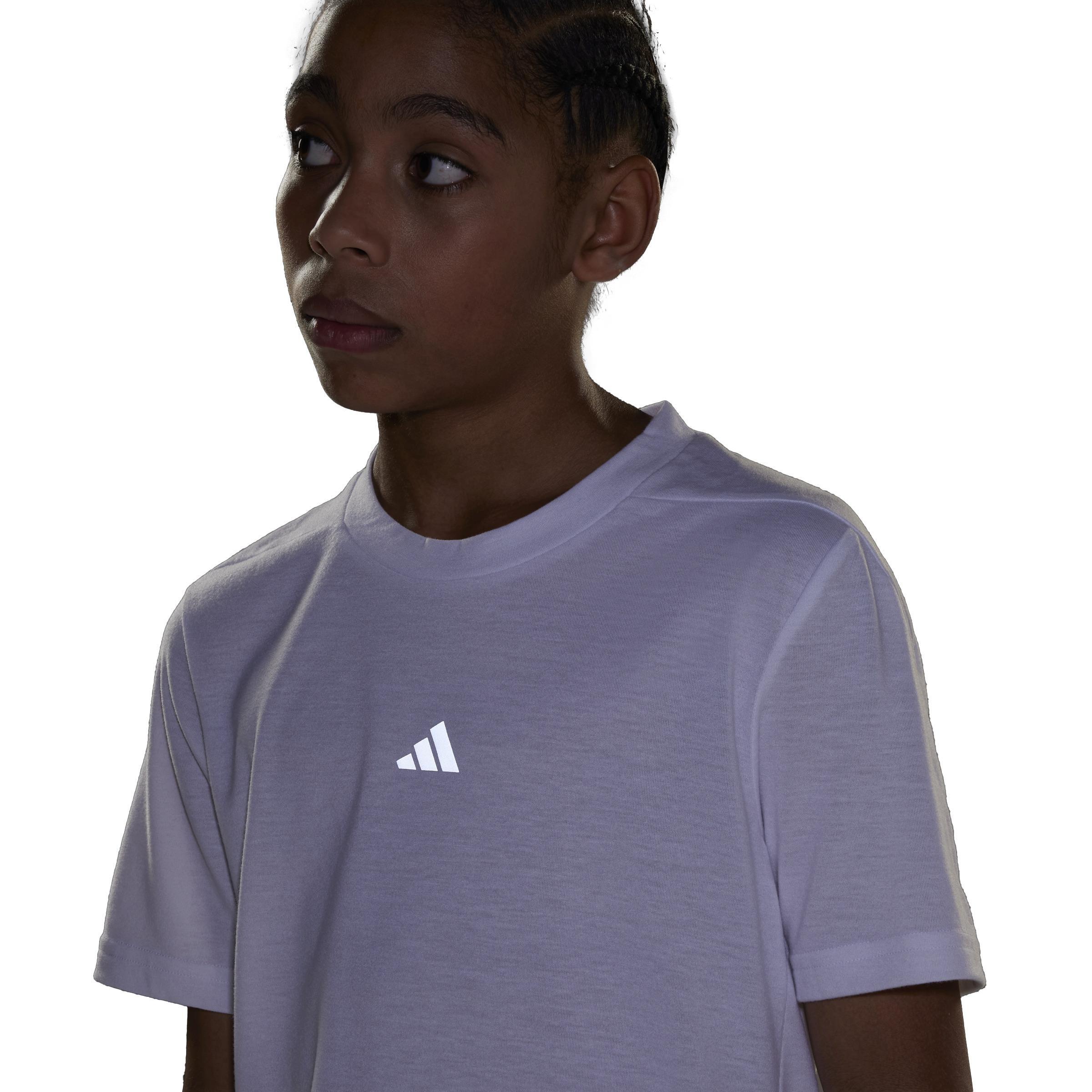 Kids Training Aeroready T-Shirt, White, A901_ONE, large image number 5