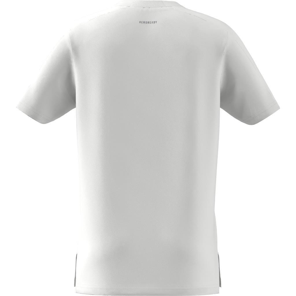 Kids Training Aeroready T-Shirt, White, A901_ONE, large image number 11