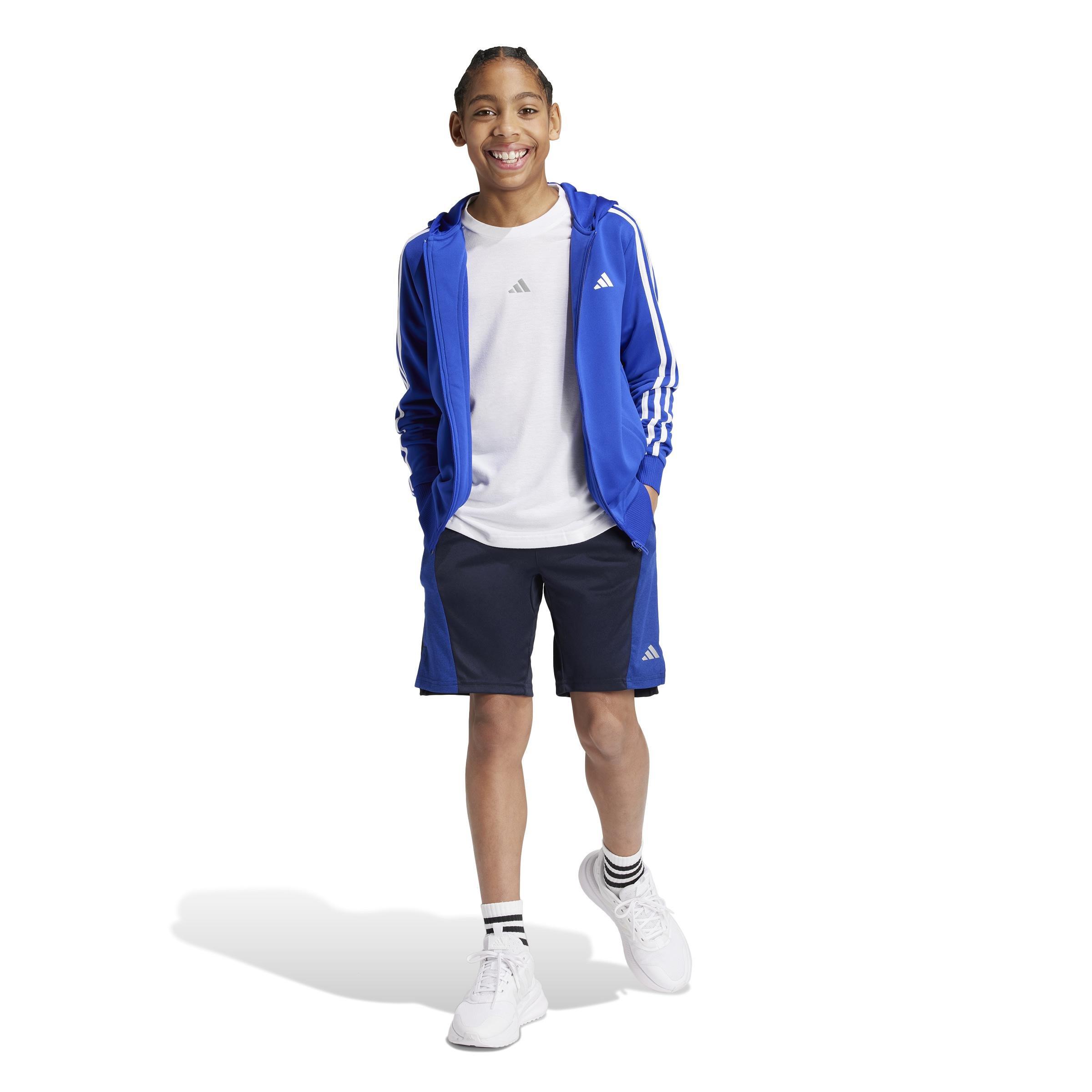 Kids Training Aeroready T-Shirt, White, A901_ONE, large image number 12